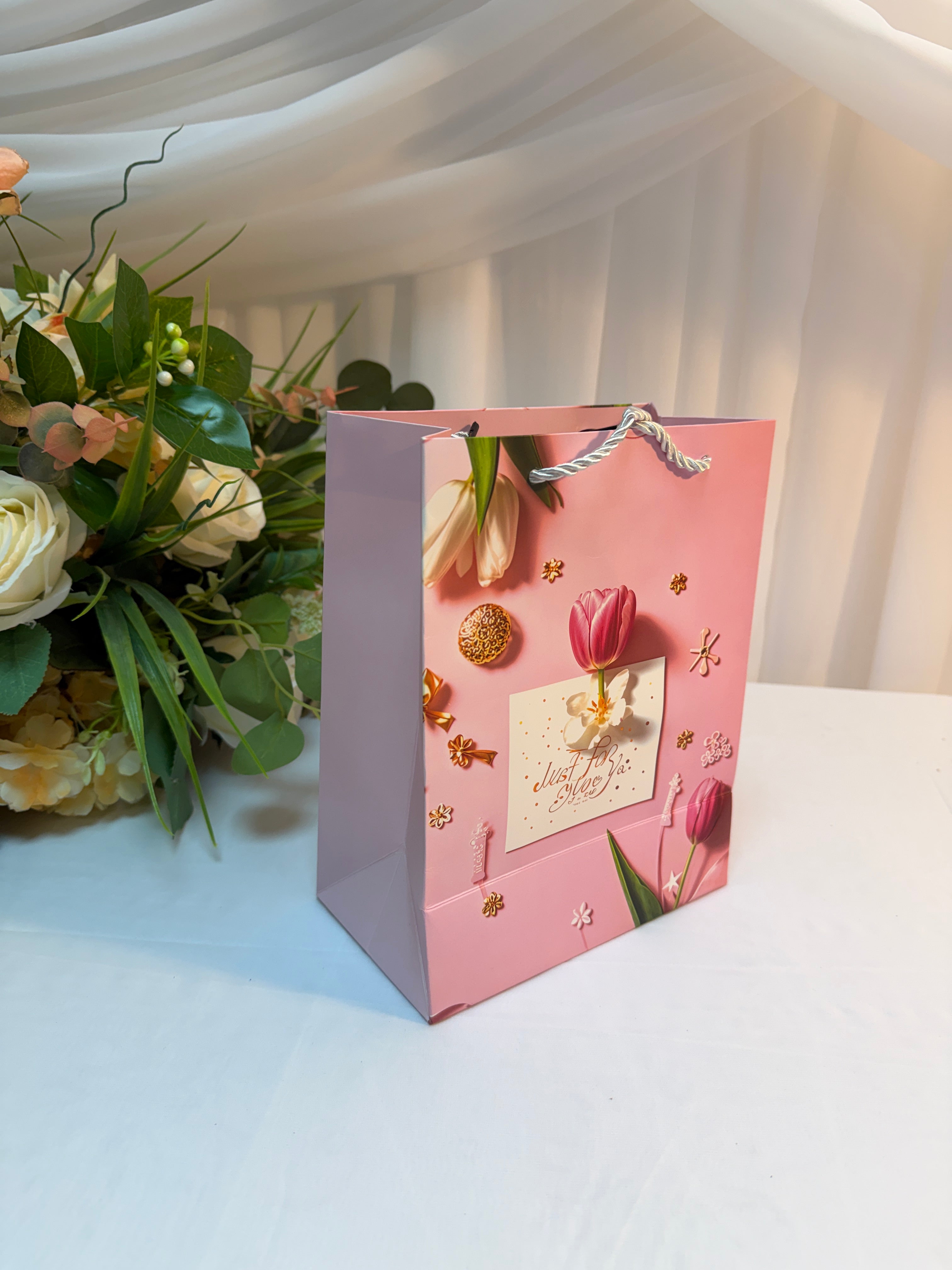 Pungi Cadou Lalele Best Wishs 12/set