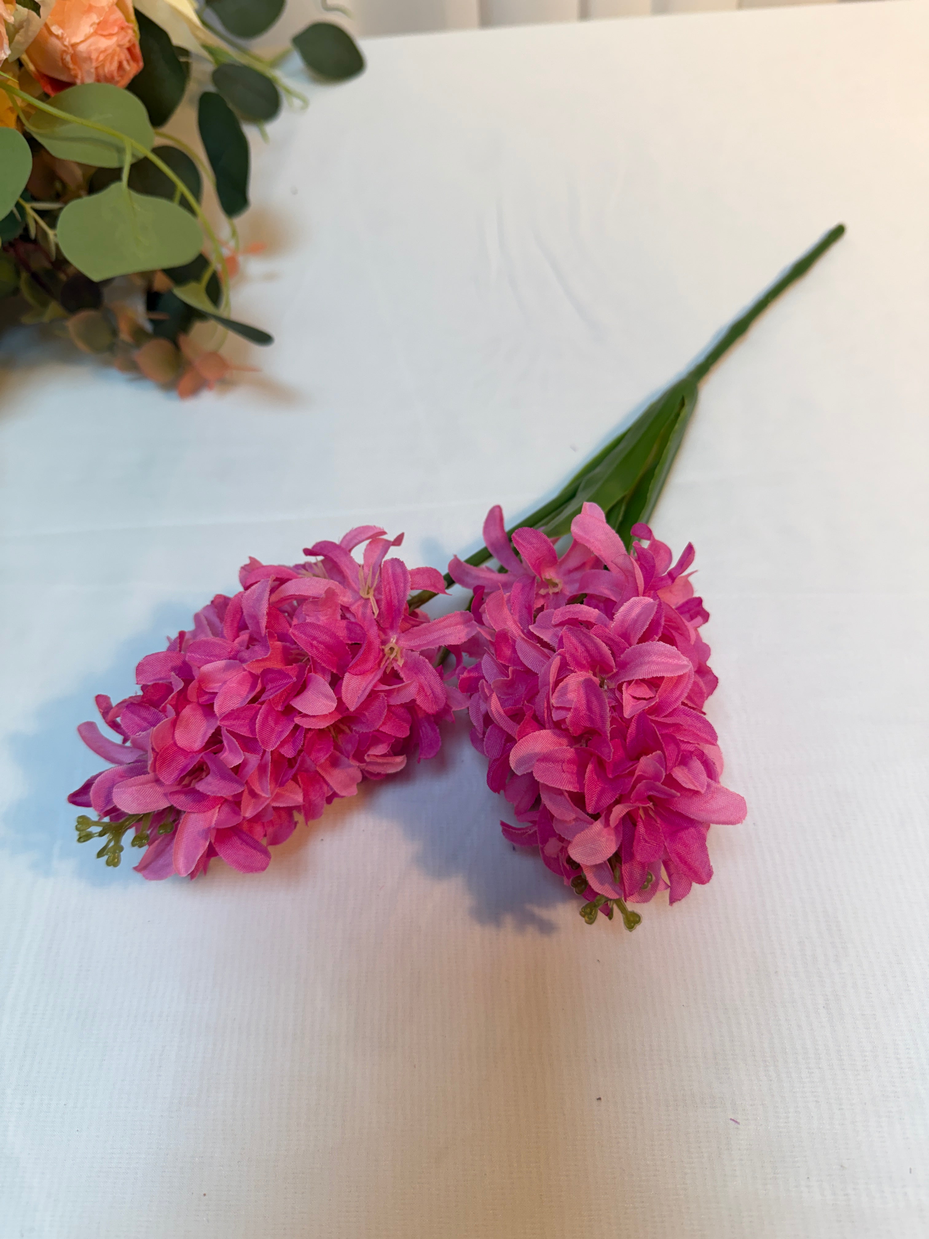 Zambile artificiale Cu 2 Flori