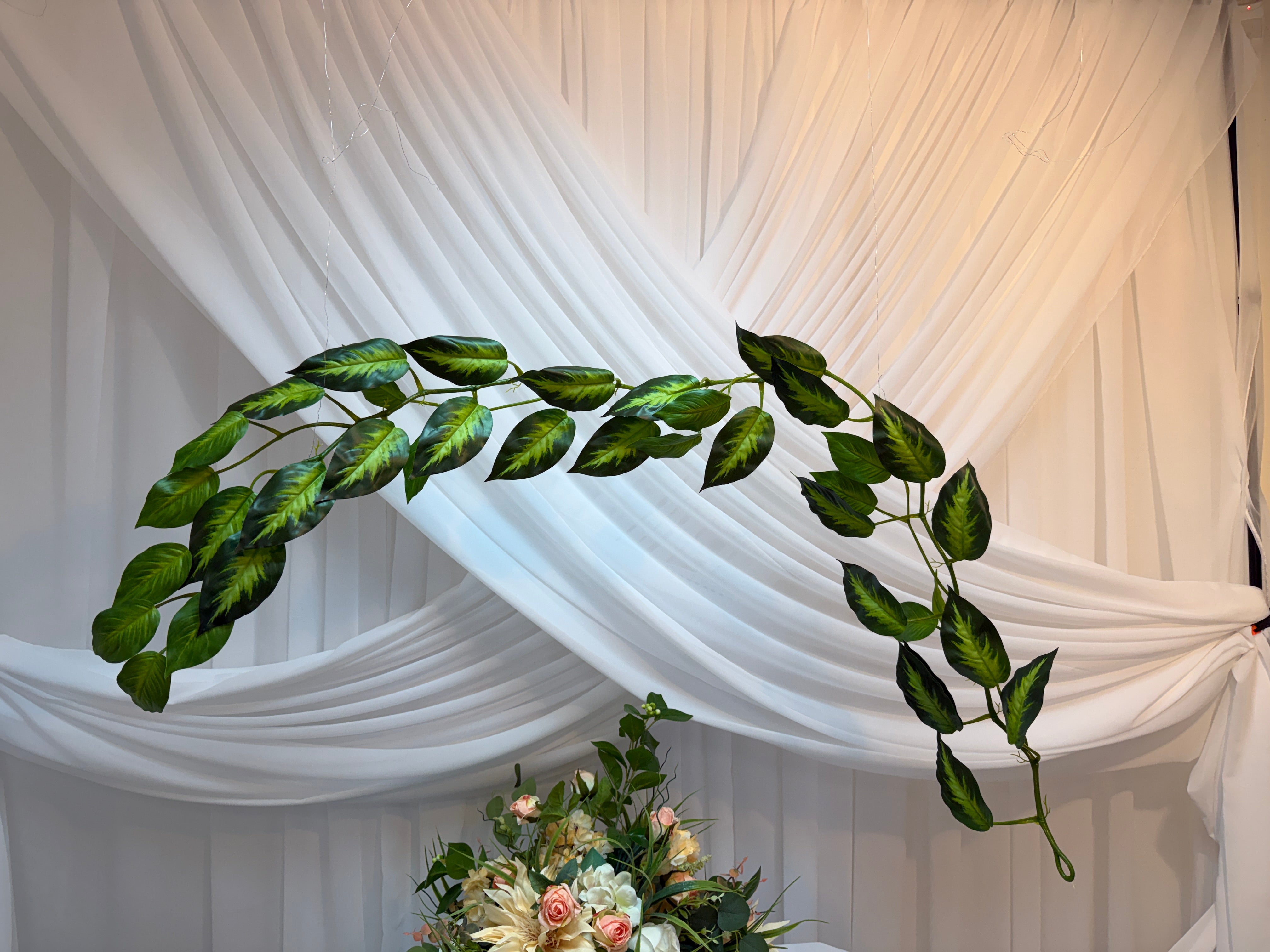 Ghirlande Frunze Verzi Alungite