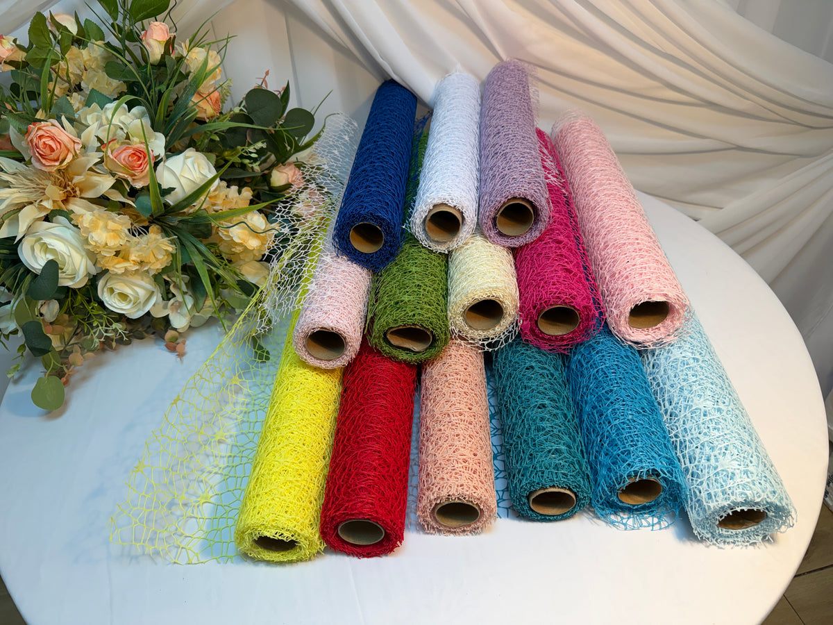 Ambalaj Flori Tip Macrame 50cm/4.5m