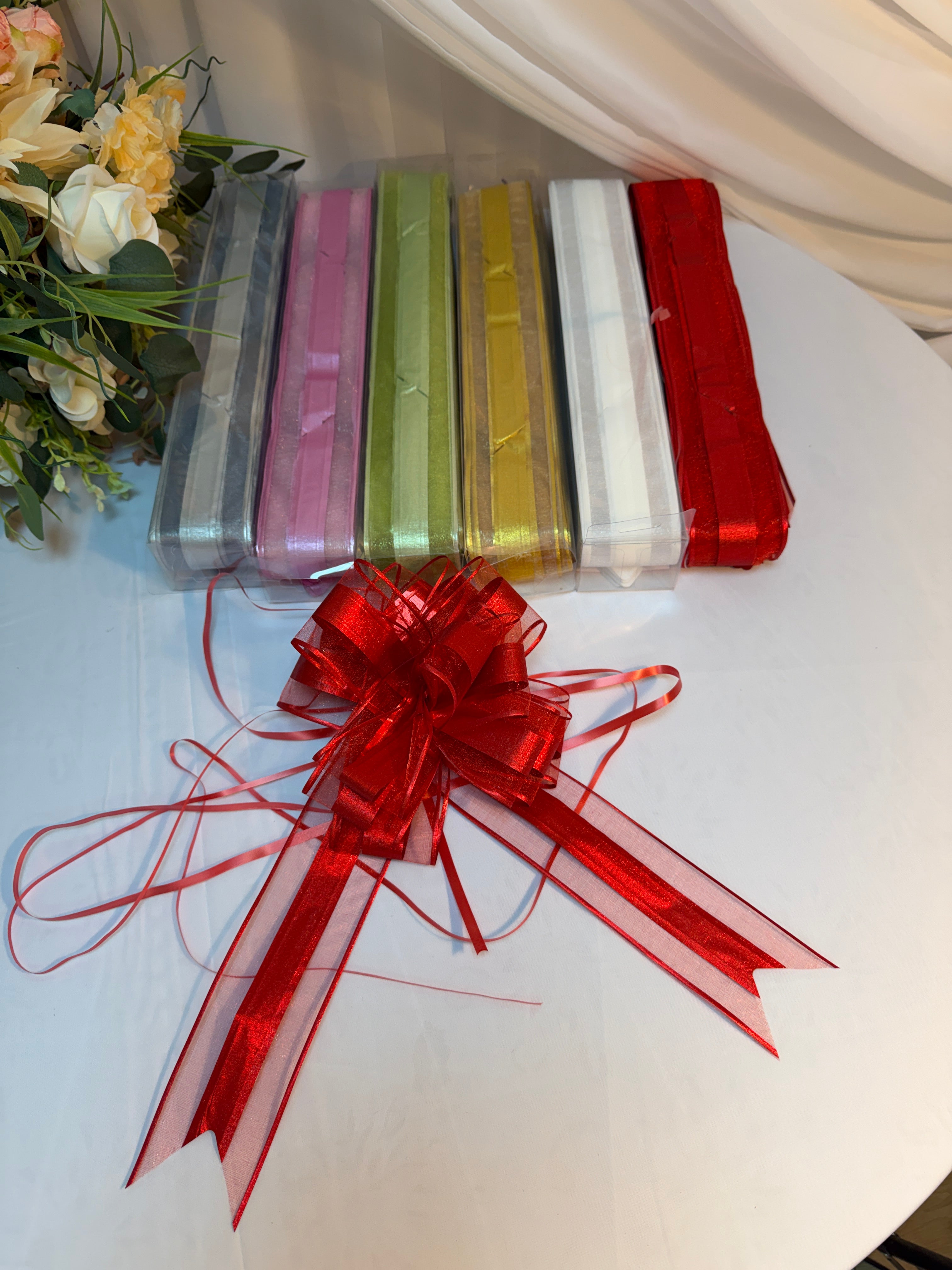 Funde Rapide Cadou Organza 64mm 10/set