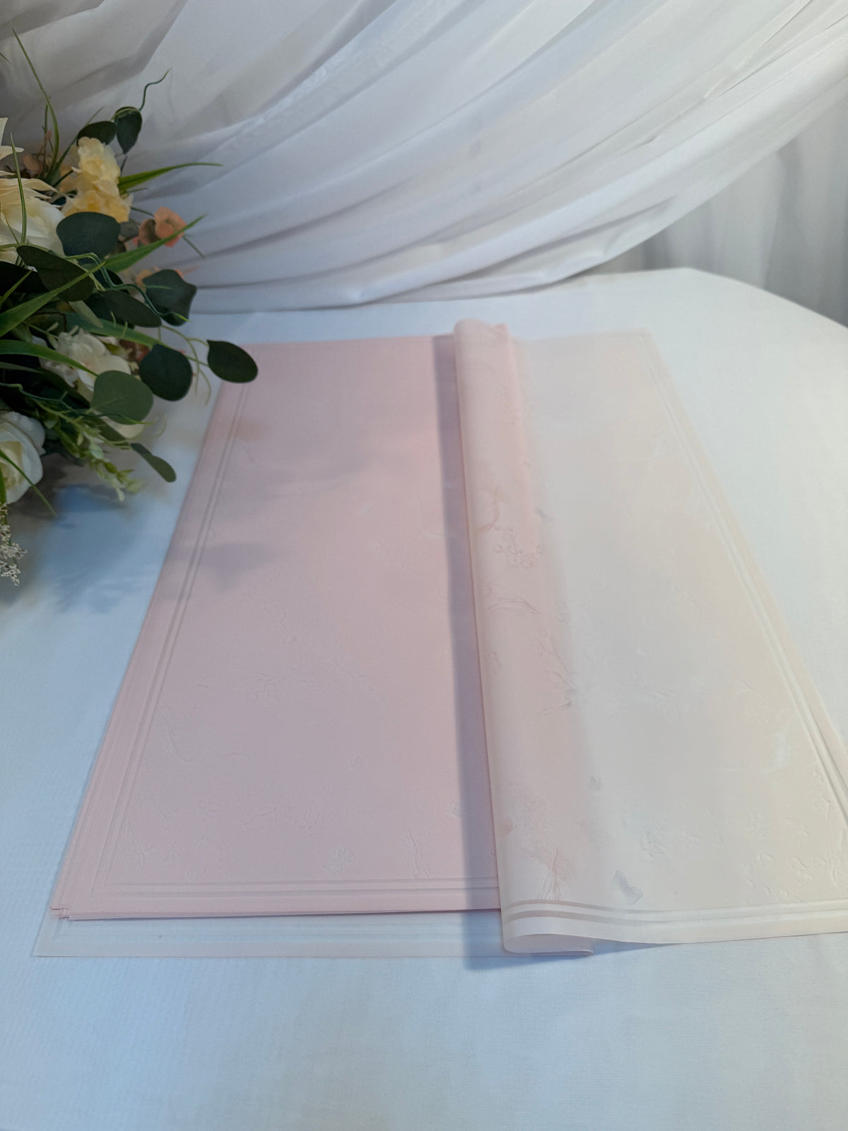 Ambalaj Flori Plastic 20/set imprimeu Lacramioare