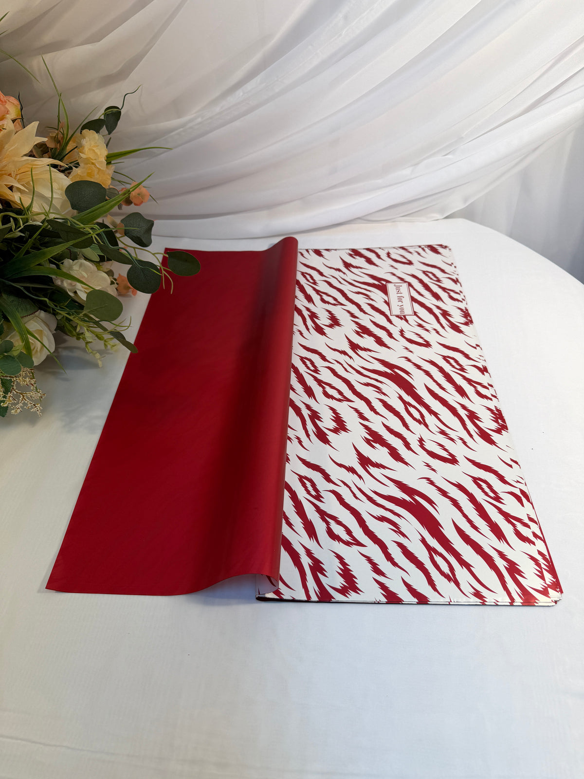 Ambalaj Flori Plastic 20/set imprimeu Animal Print