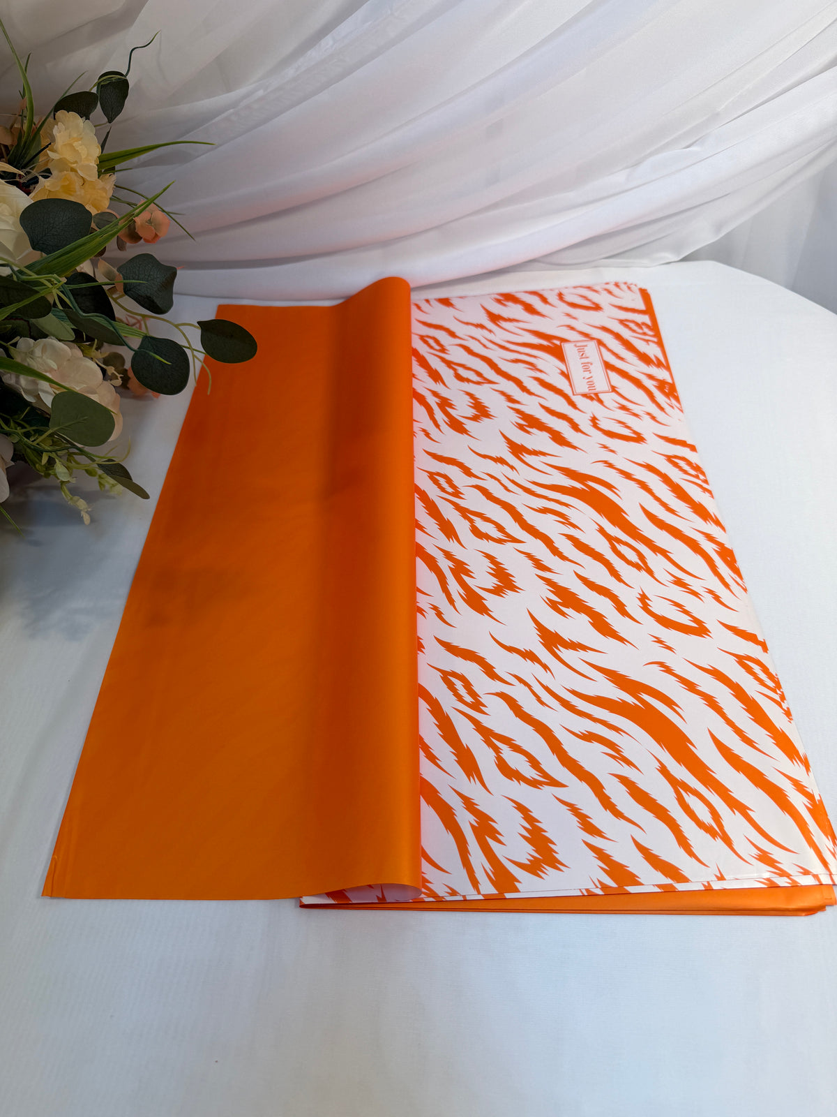 Ambalaj Flori Plastic 20/set imprimeu Animal Print