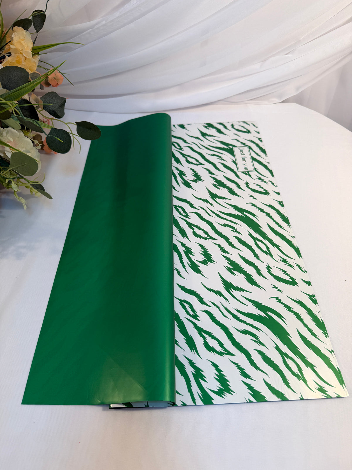 Ambalaj Flori Plastic 20/set imprimeu Animal Print