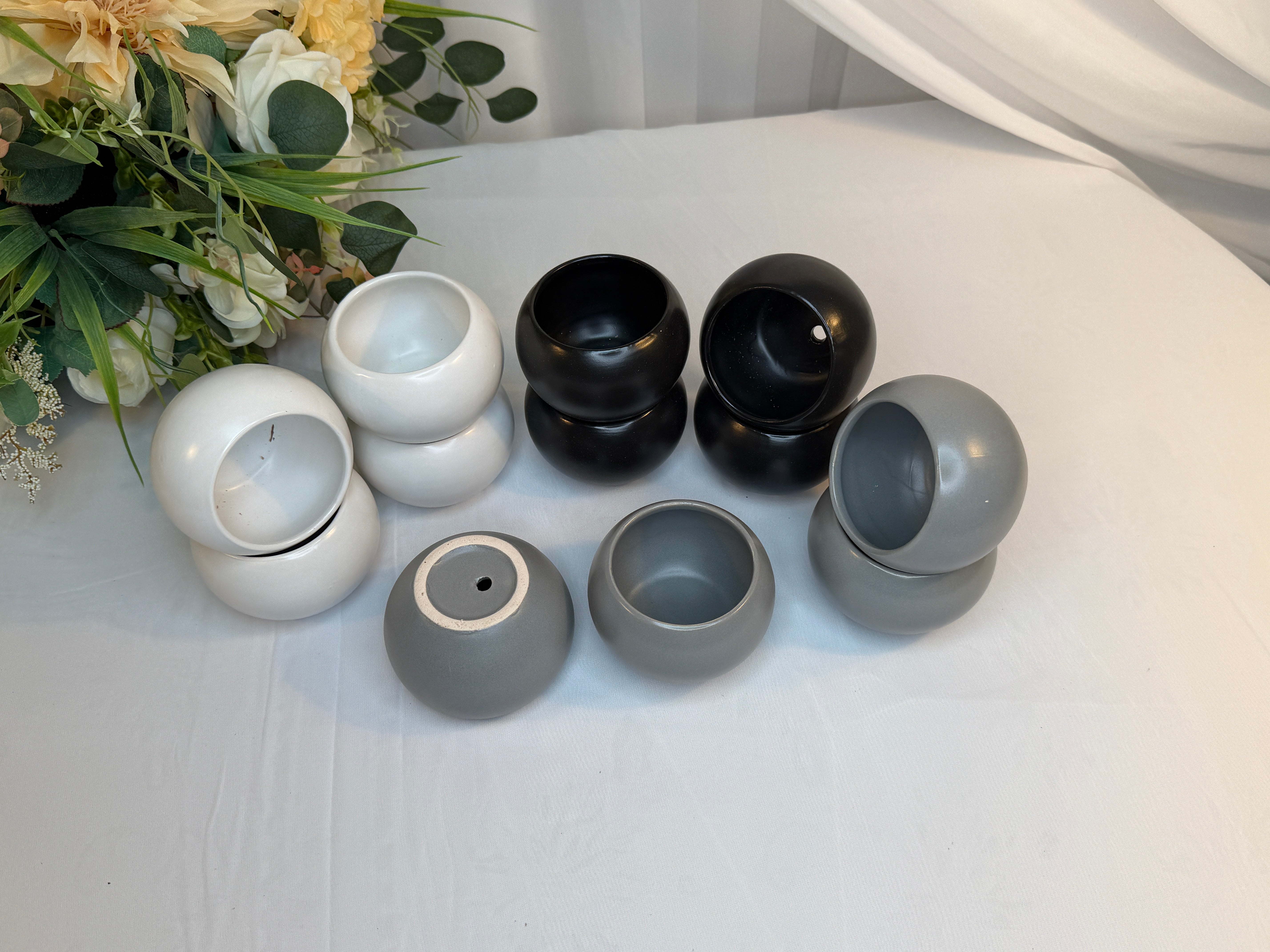 Ghiveci Flori ceramica Forma Rotunda 12/set