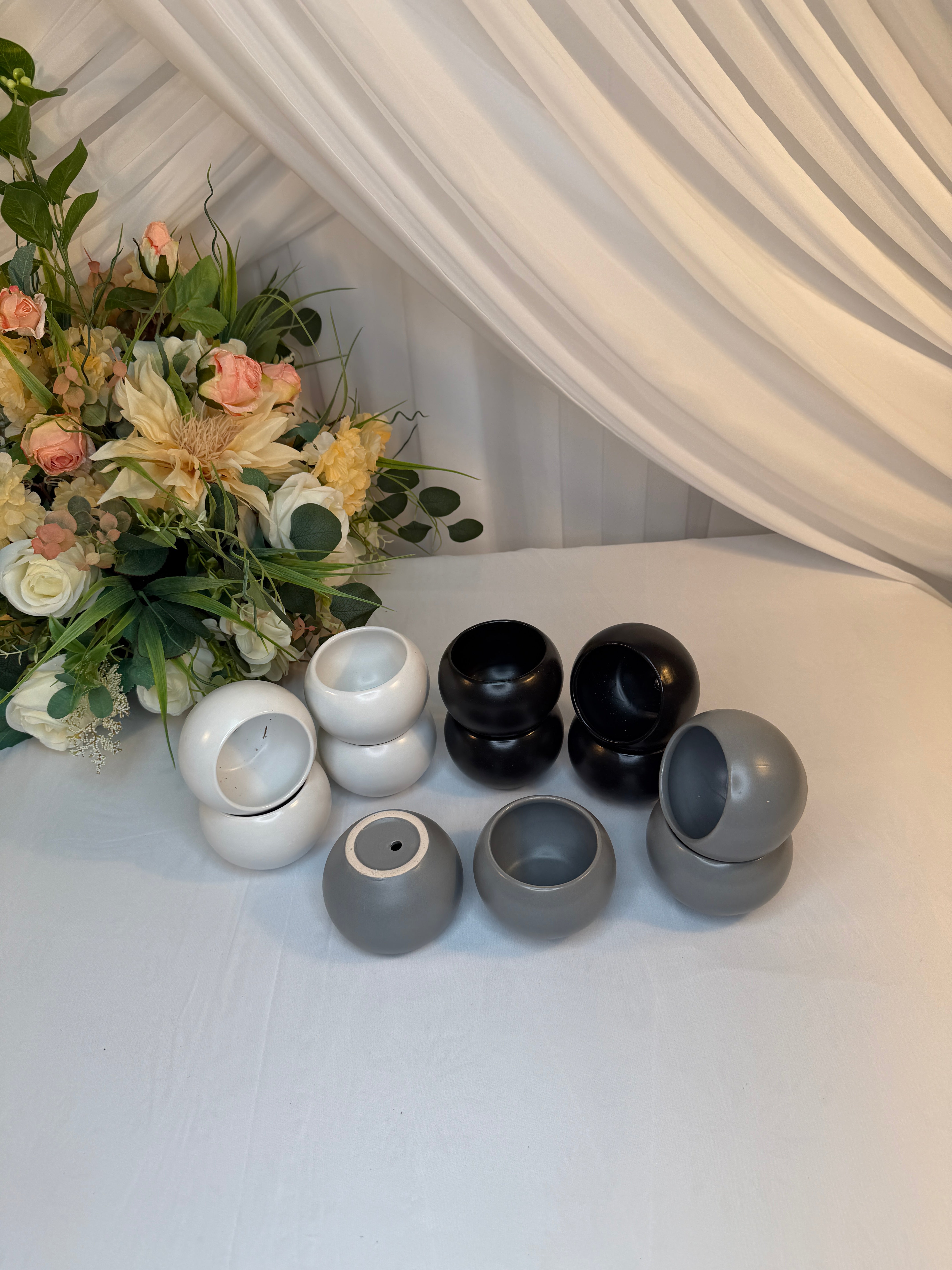 Ghiveci Flori ceramica Forma Rotunda 12/set