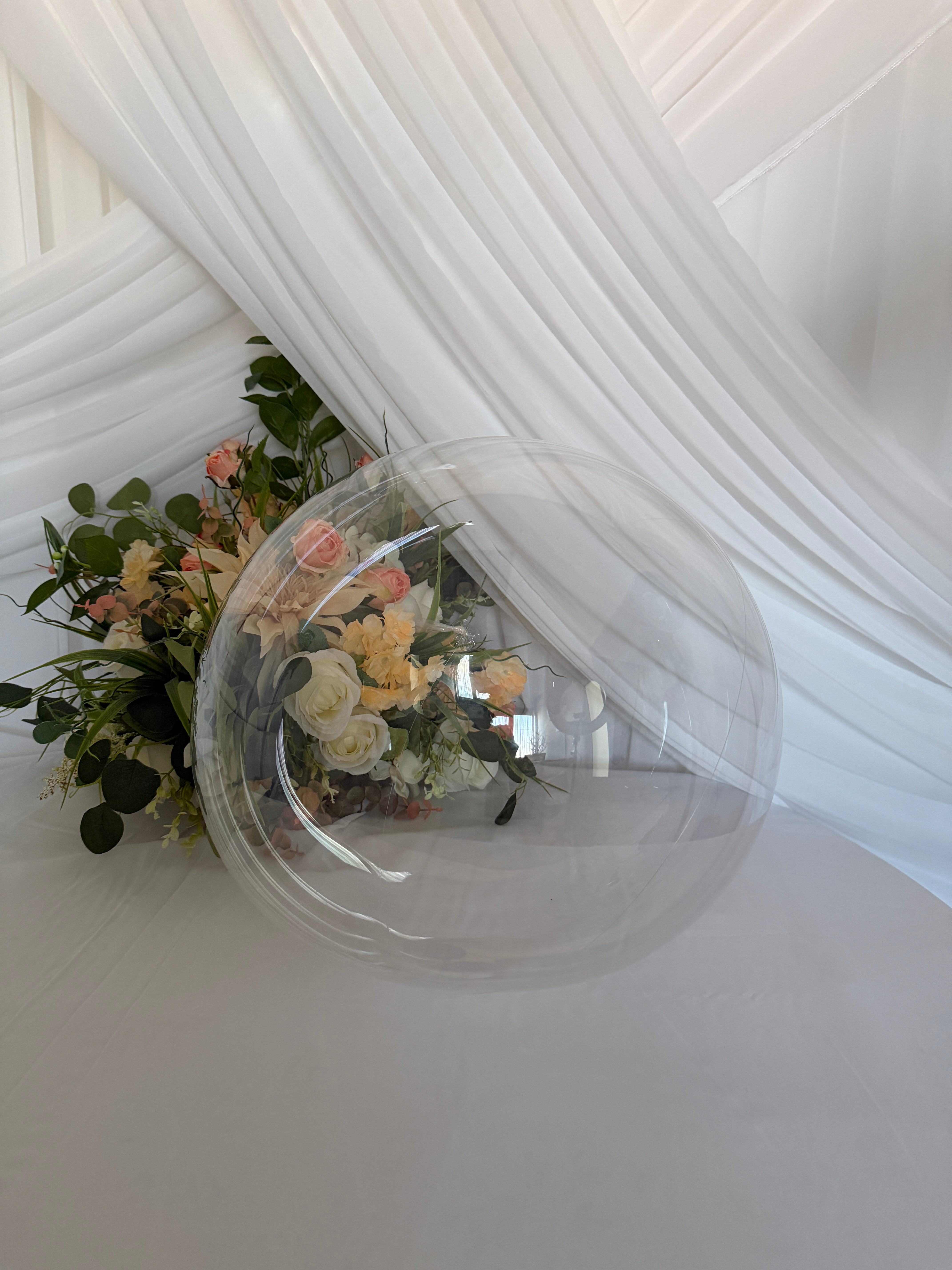 Balon Folie Plastic Tranparent(Bobo) 10/Set