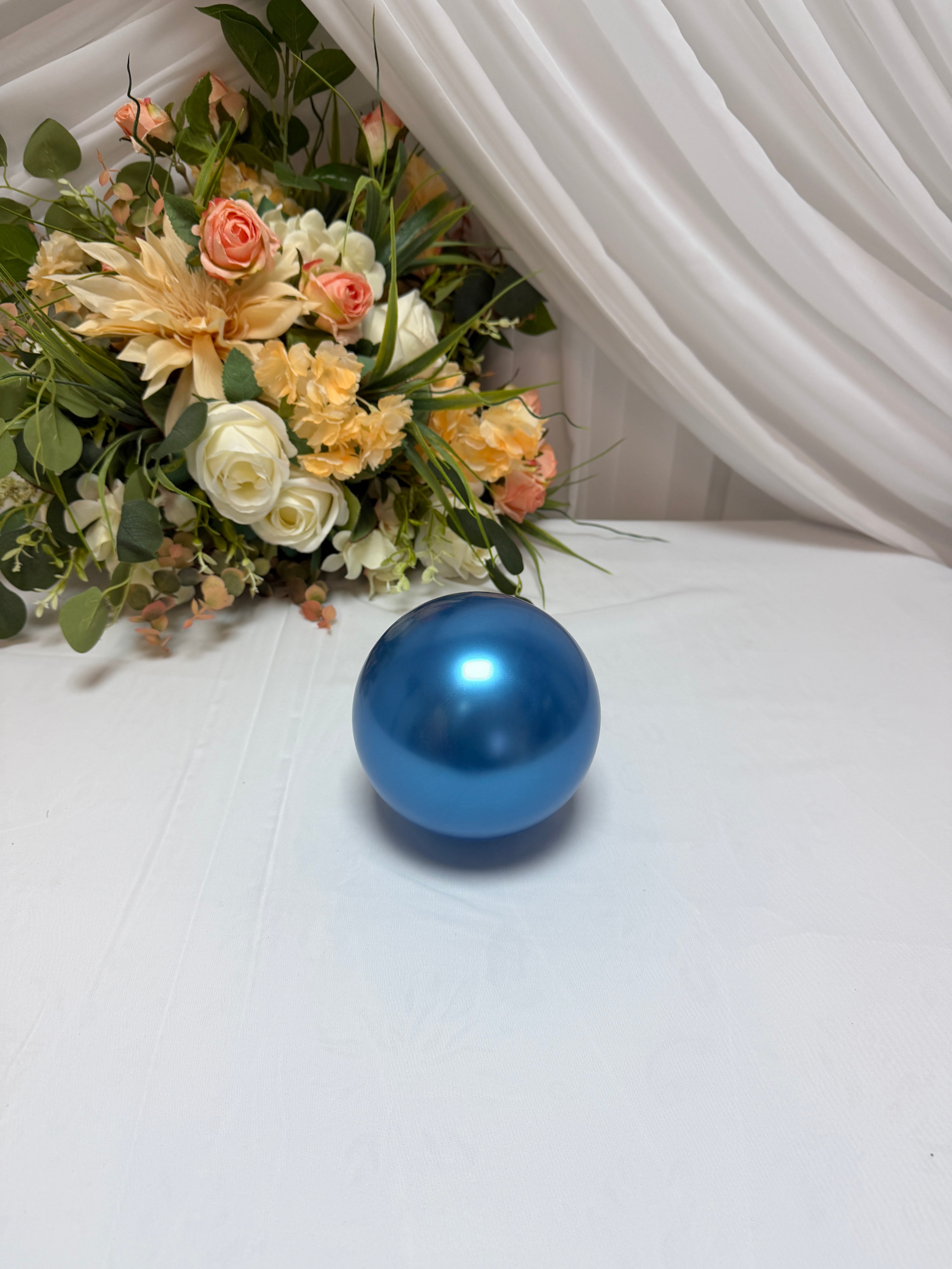 Baloane Set Albastru Cromat