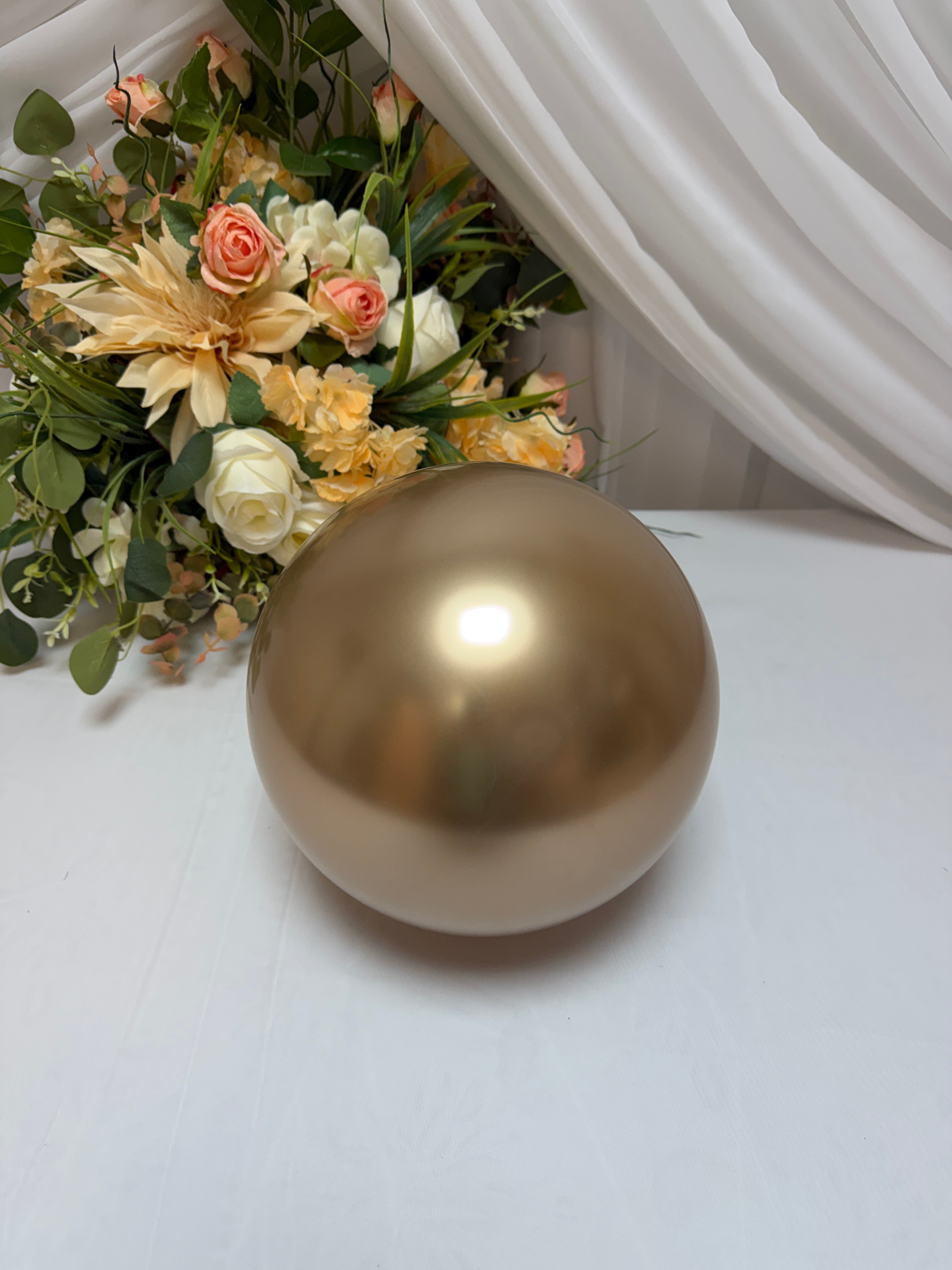 Baloane Set Cromat Auriu Metalic