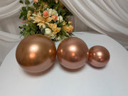 Baloane Set Cromat ROZ GOLD