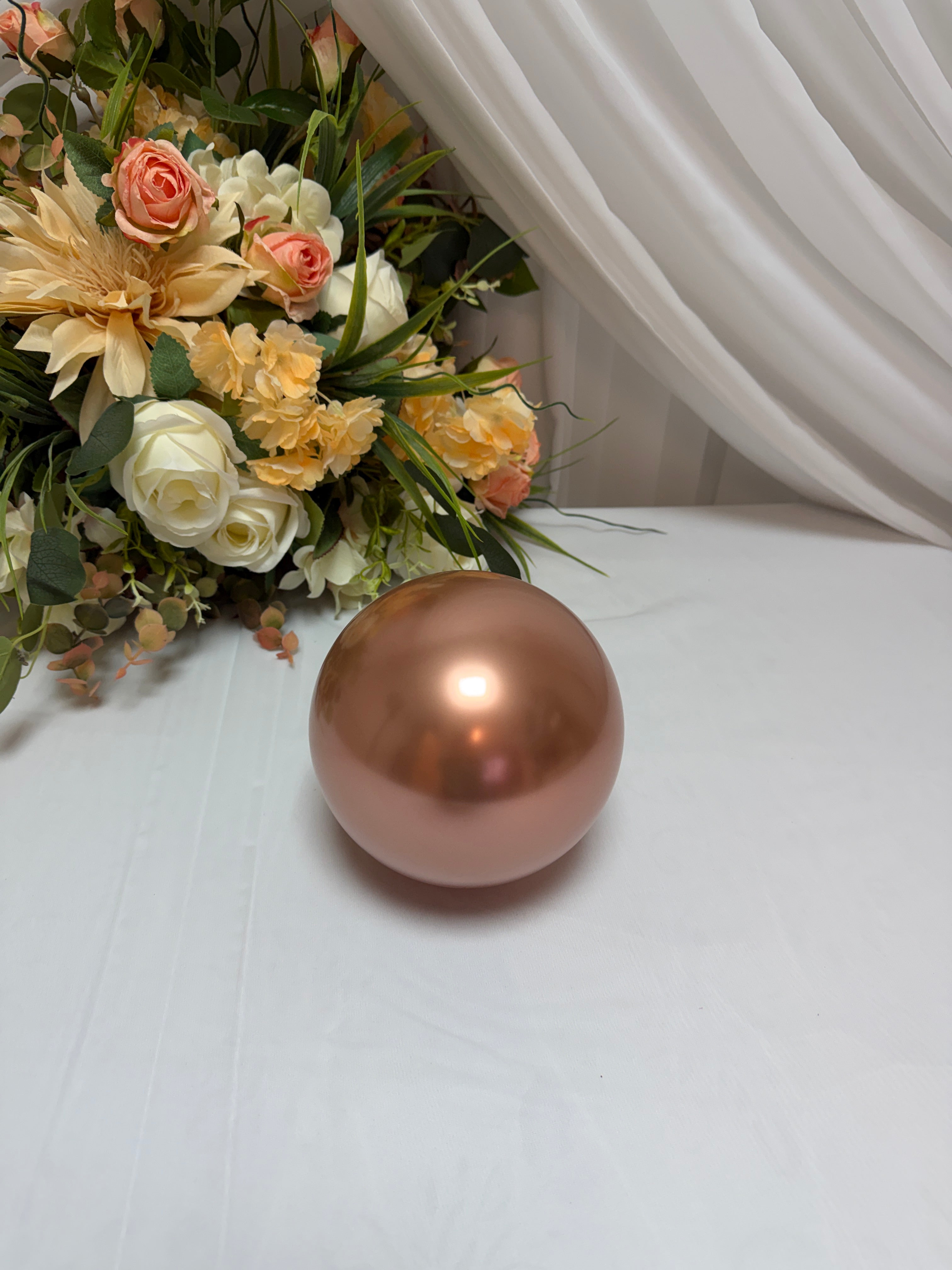 Baloane Set Cromat ROZ GOLD