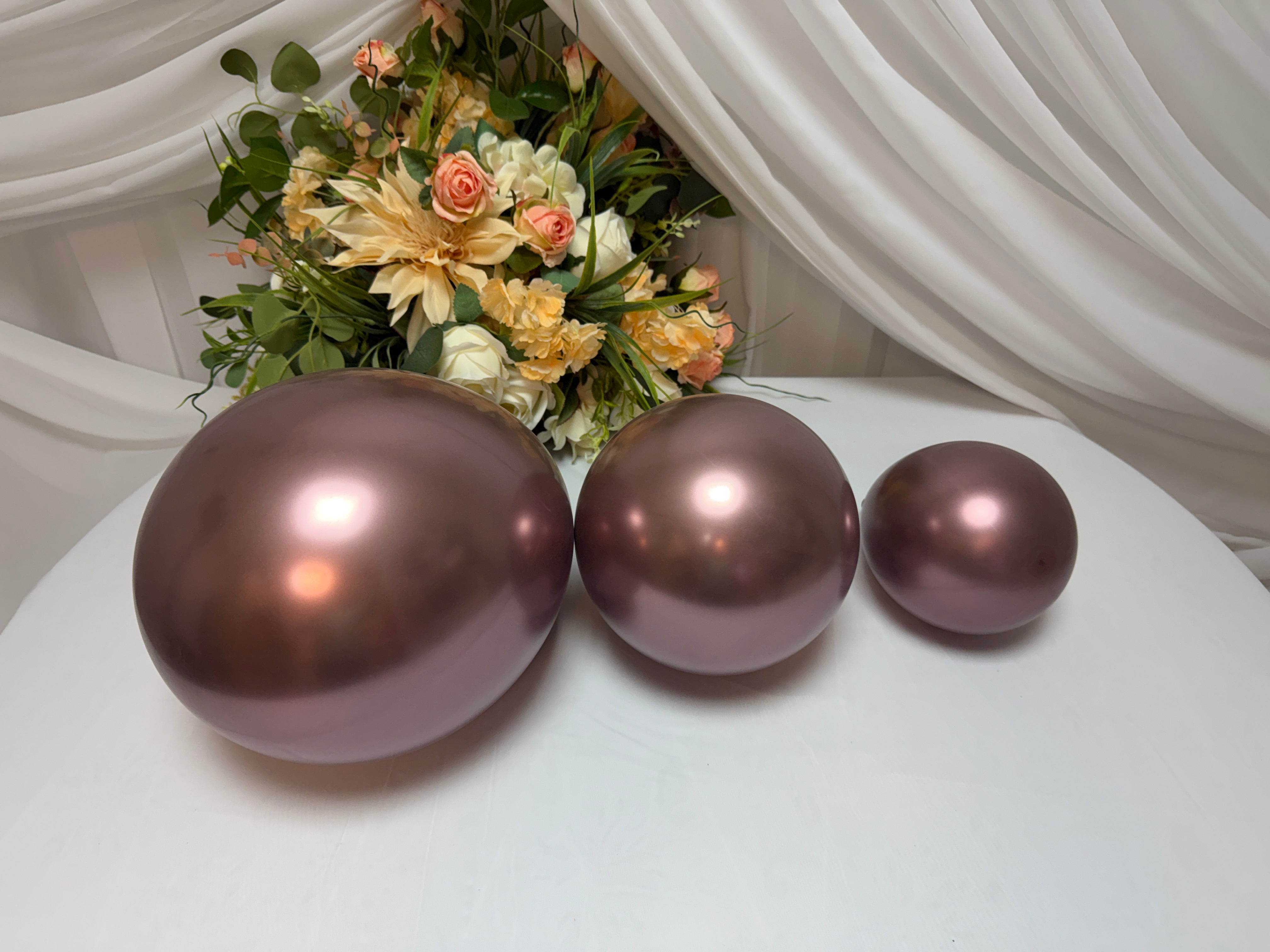 Baloane Set Mov Prafuit Cromat