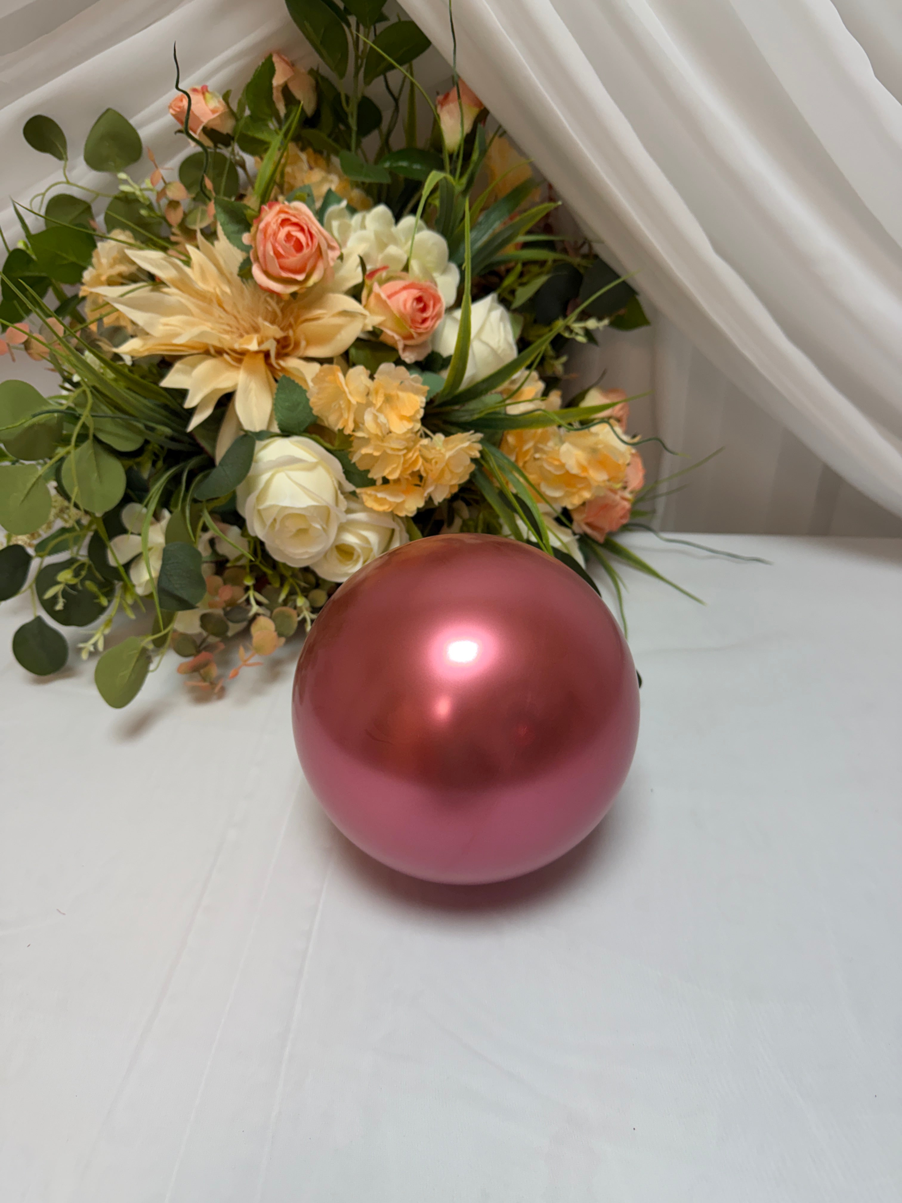 Baloane Set Cromat ROZ INCHIS