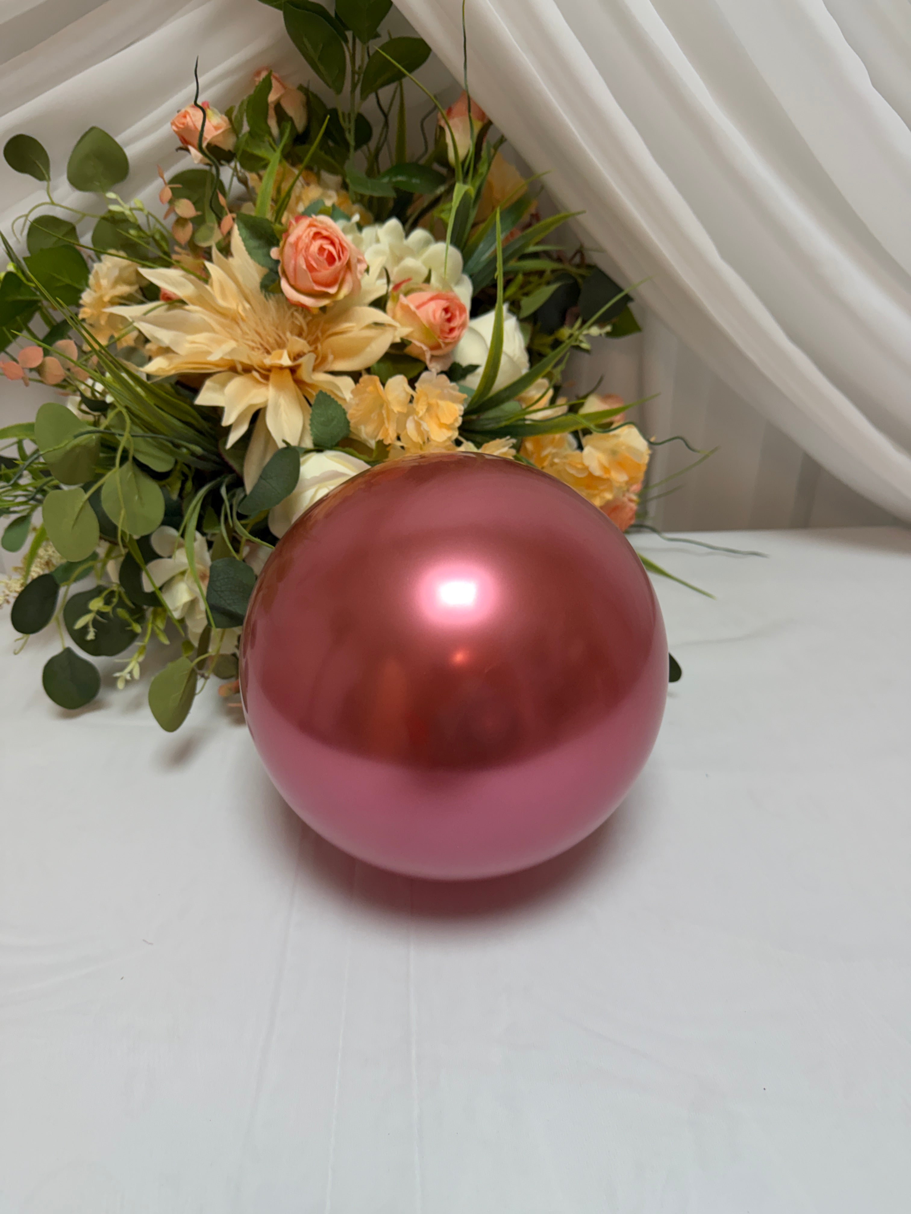 Baloane Set Cromat ROZ INCHIS