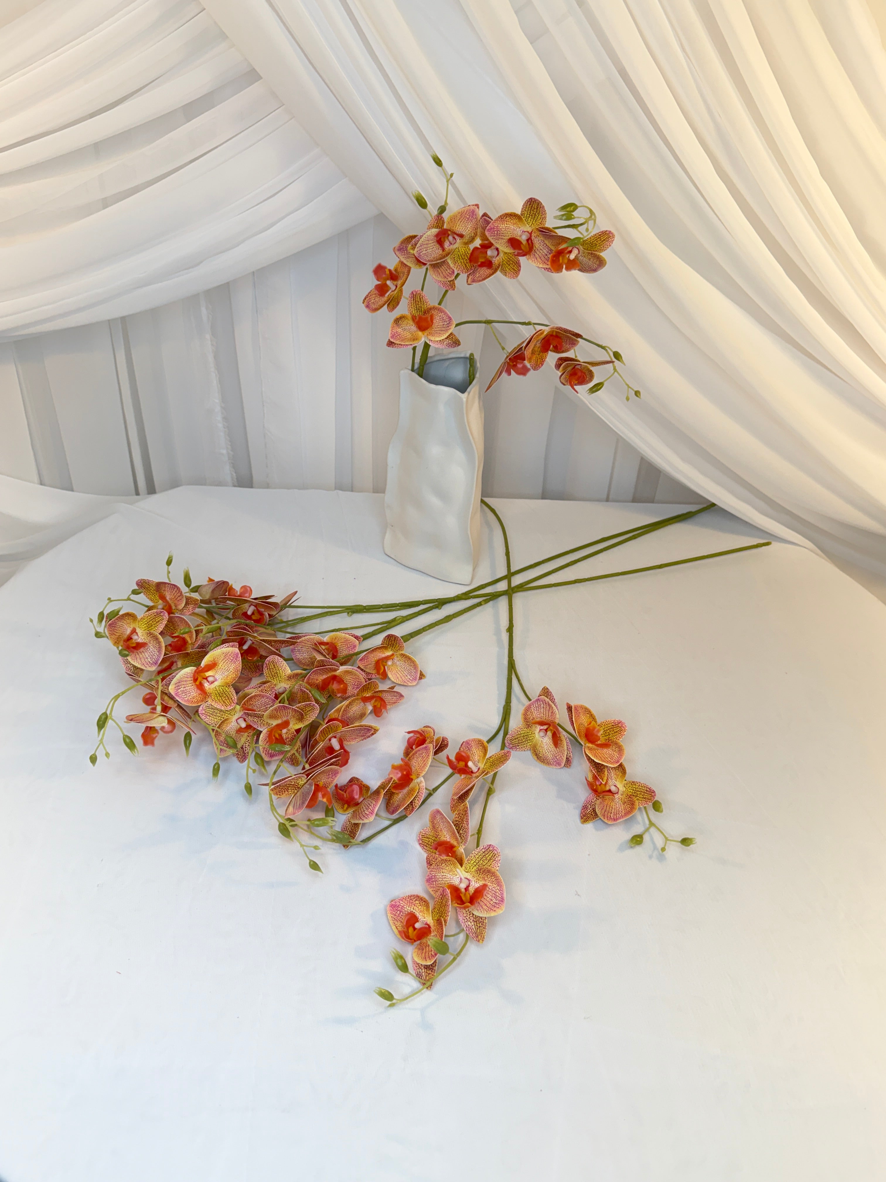 Orhidee 3 Crengute Galben Pestrit