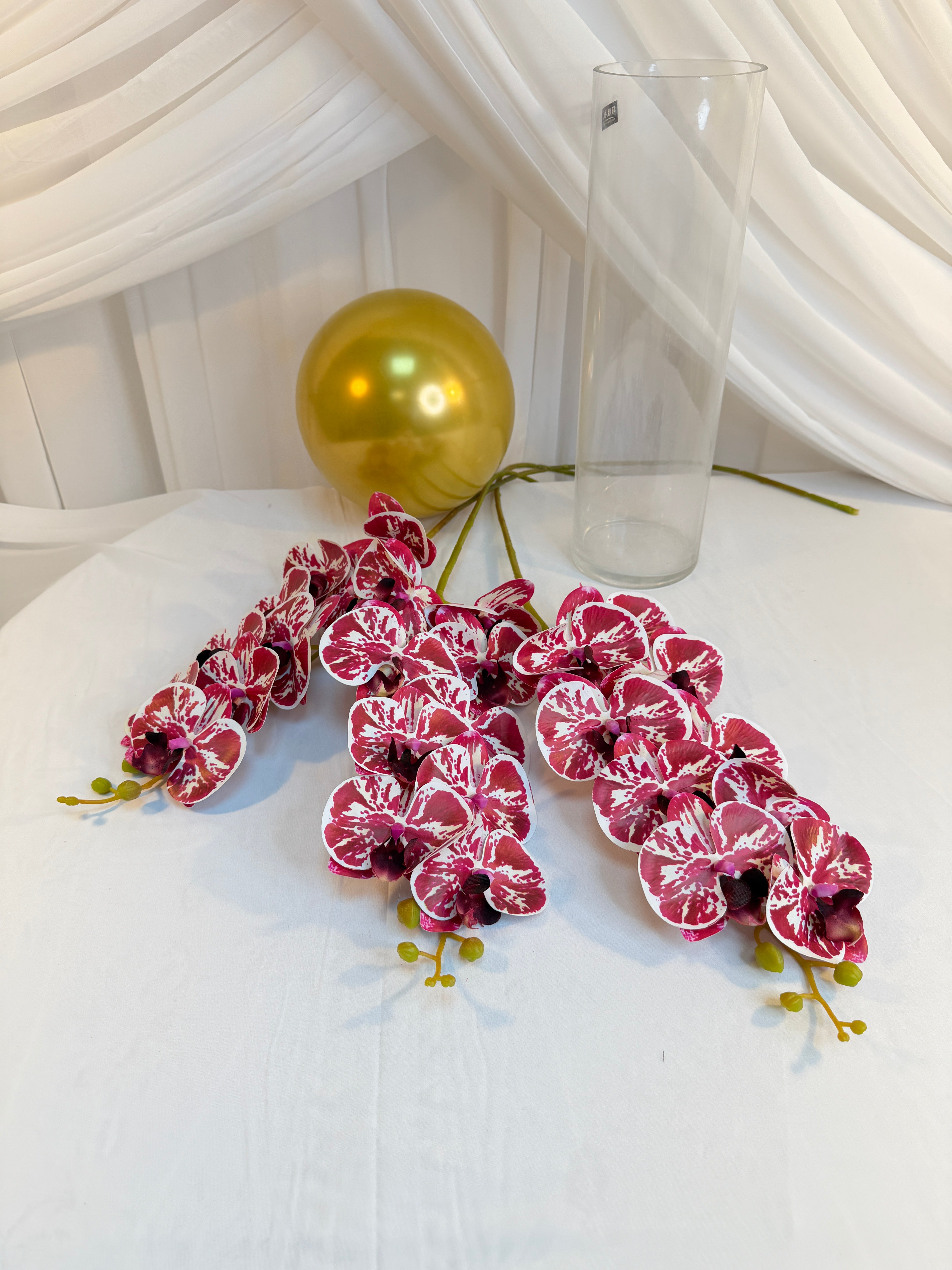 Orhidee artificiala 9 flori 15