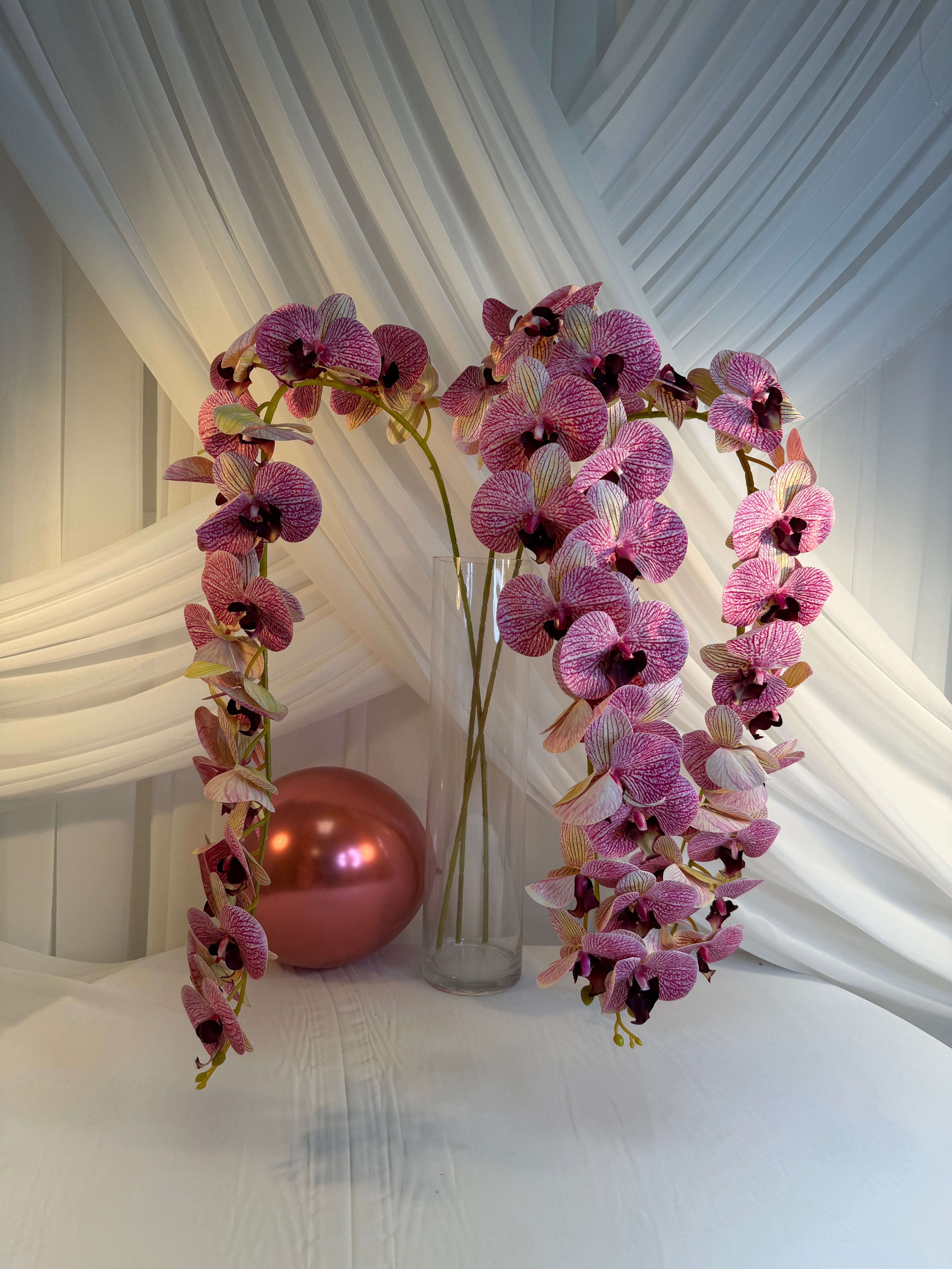 Orhidee artificiala 21 flori 34