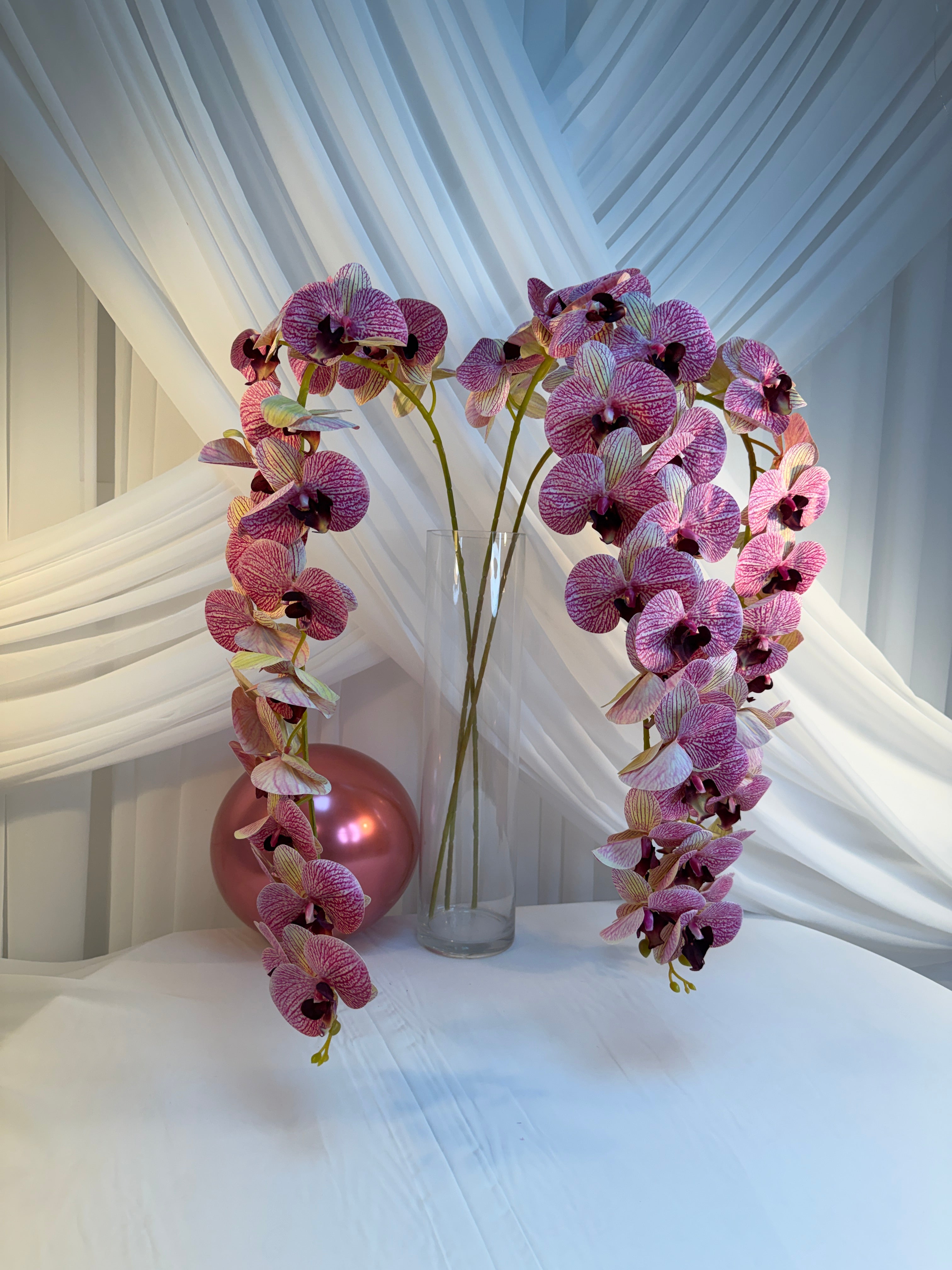 Orhidee artificiala 21 flori 34