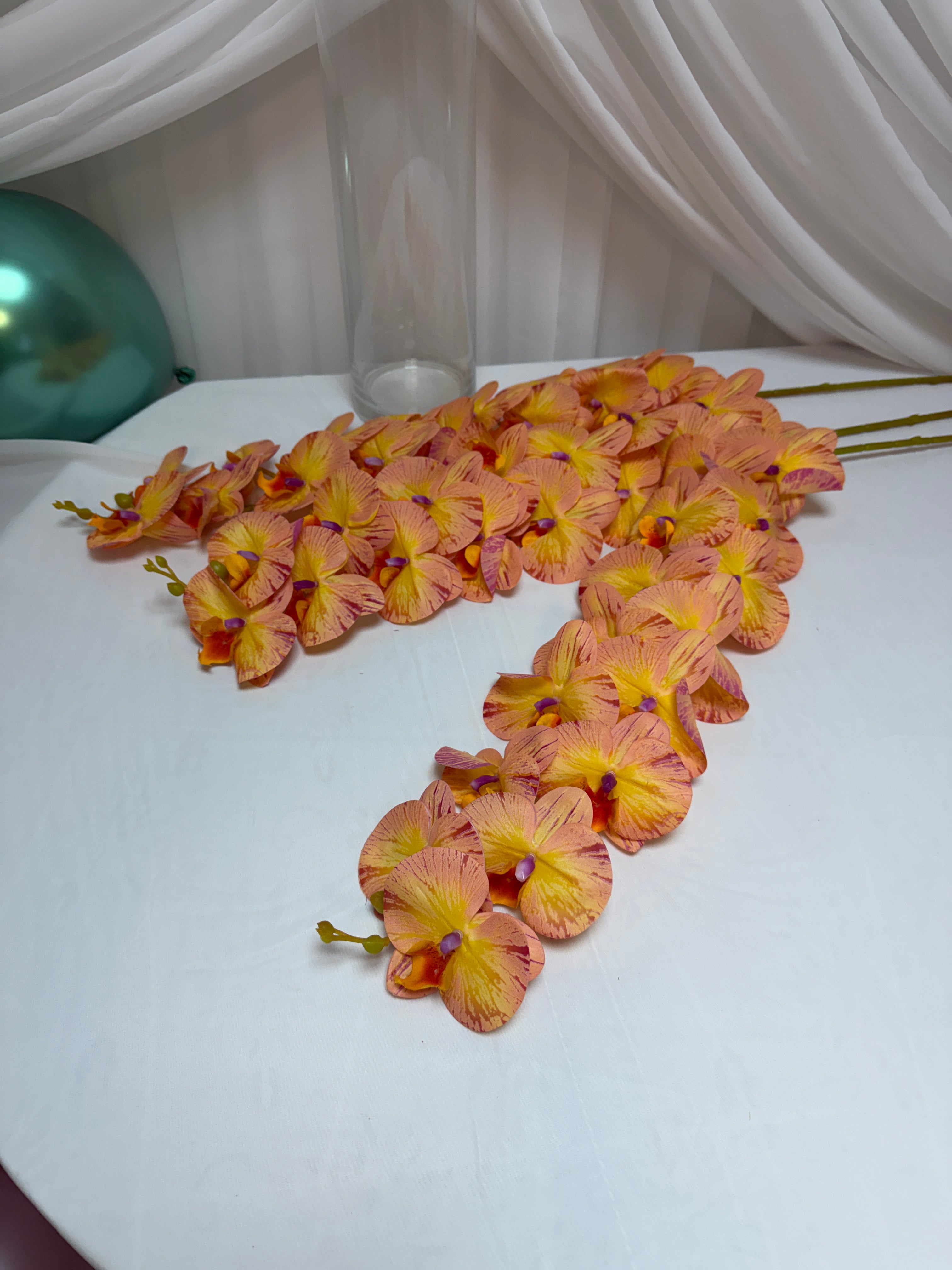 Orhidee artificiala 15 flori 70