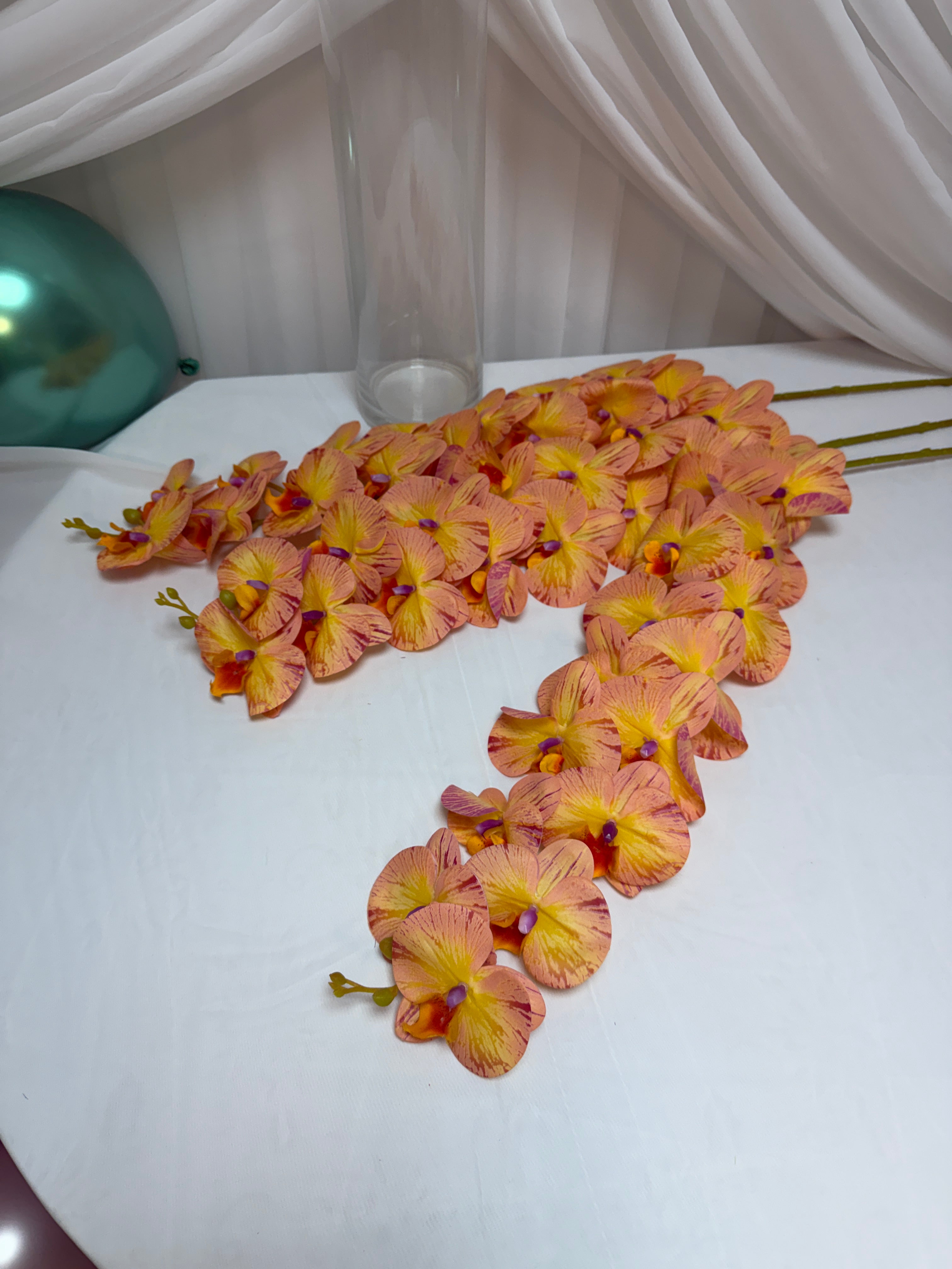 Orhidee artificiala 15 flori 70