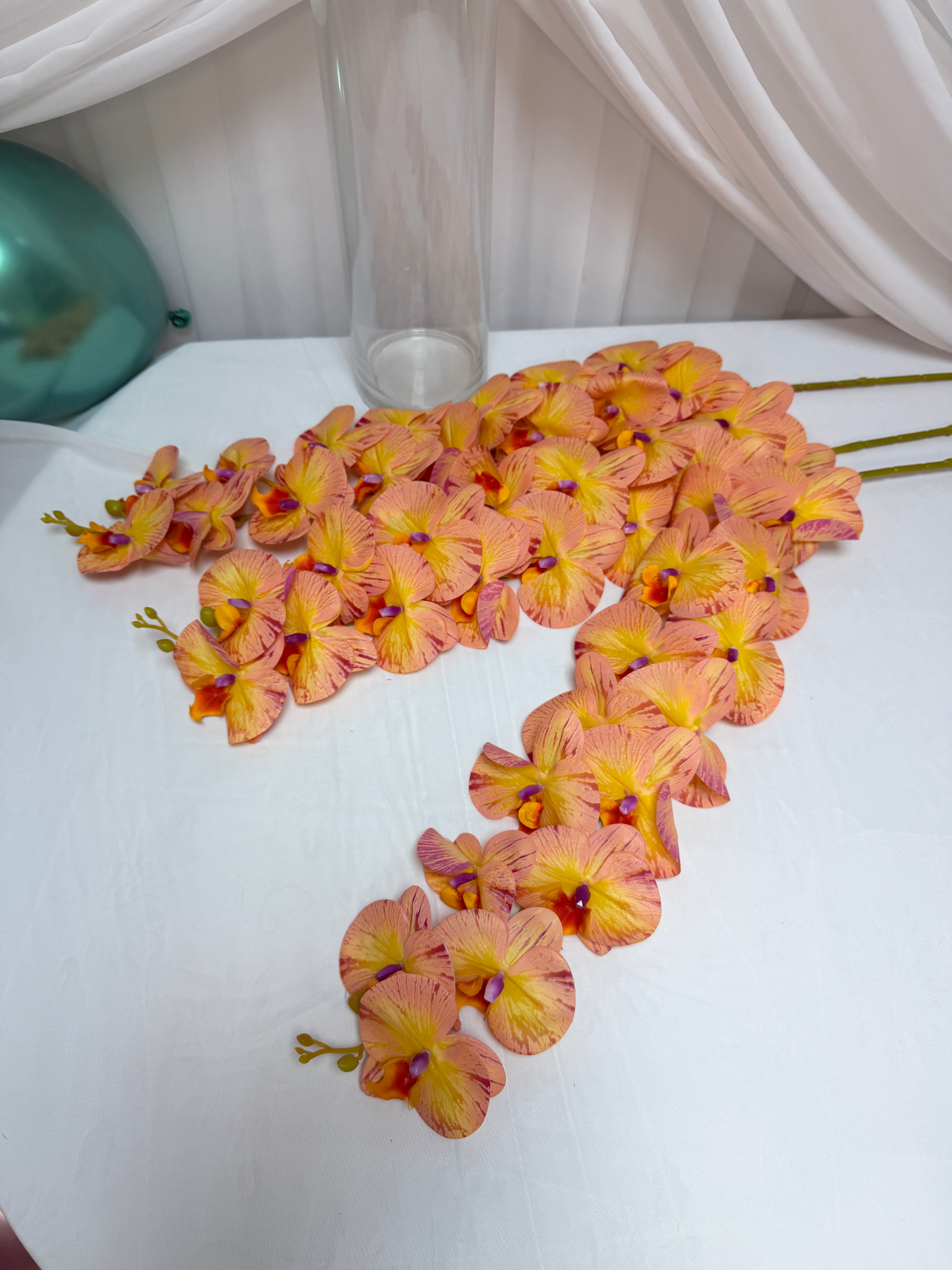 Orhidee artificiala 15 flori 70