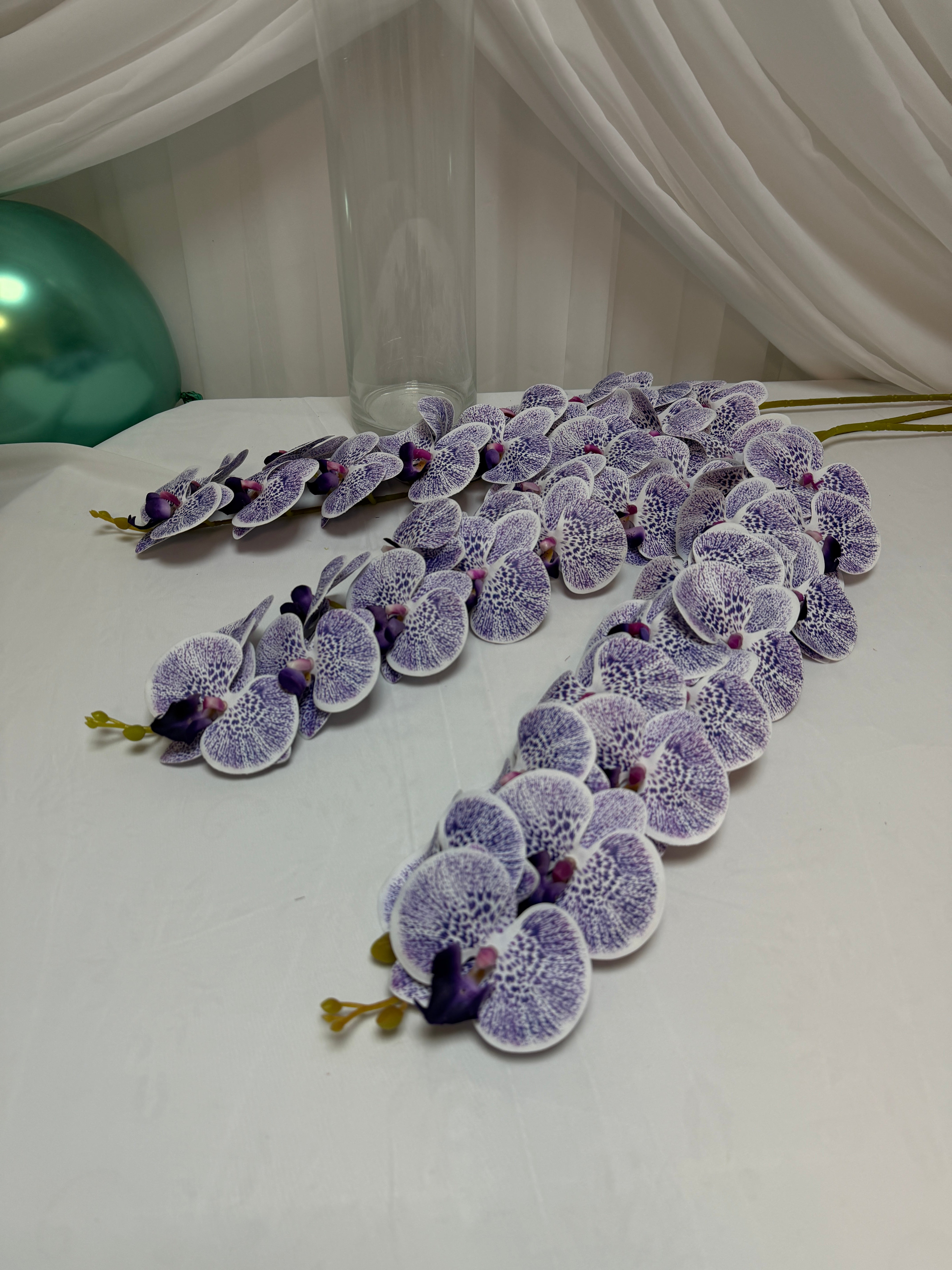 Orhidee artificiala 15 flori 01