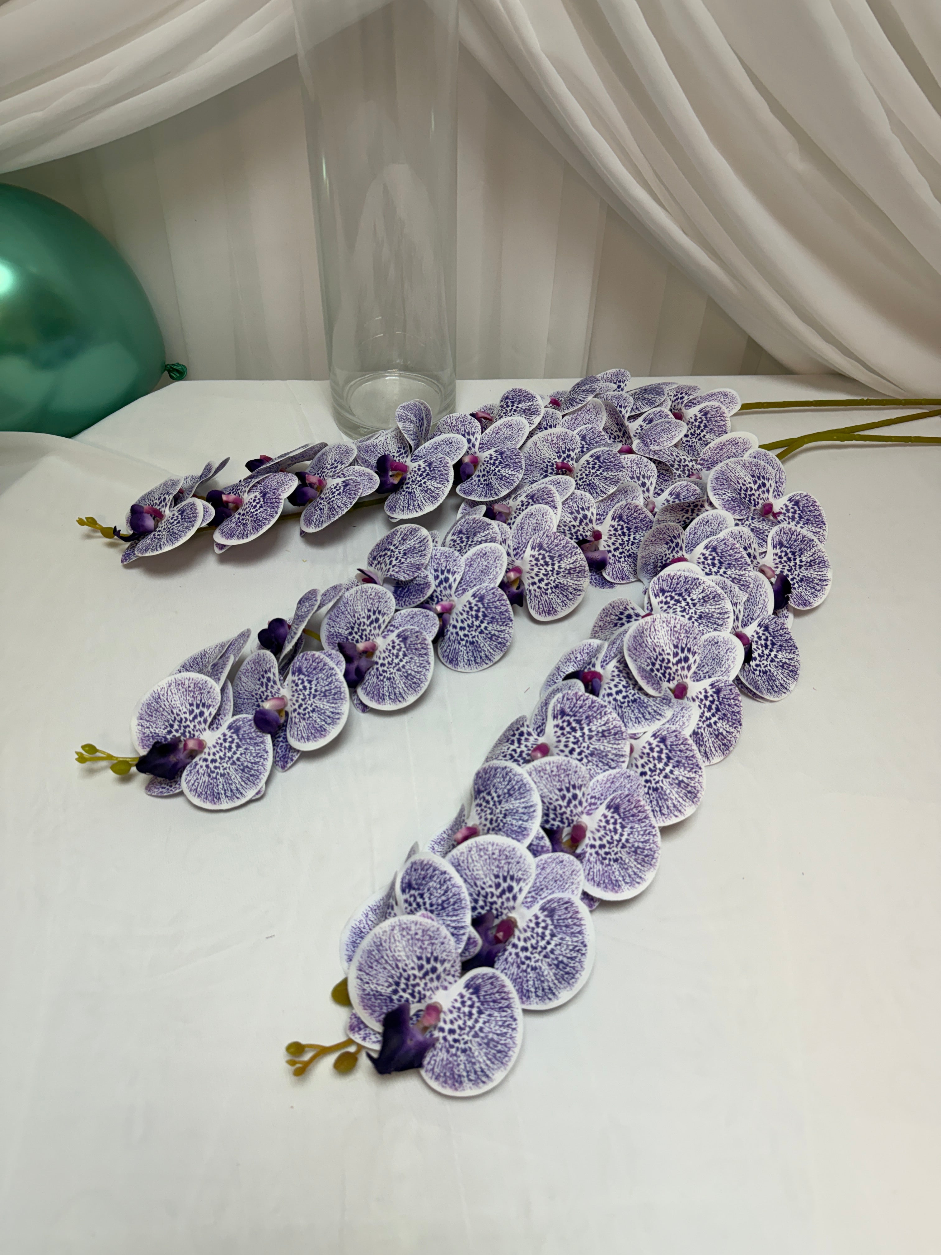 Orhidee artificiala 15 flori 01