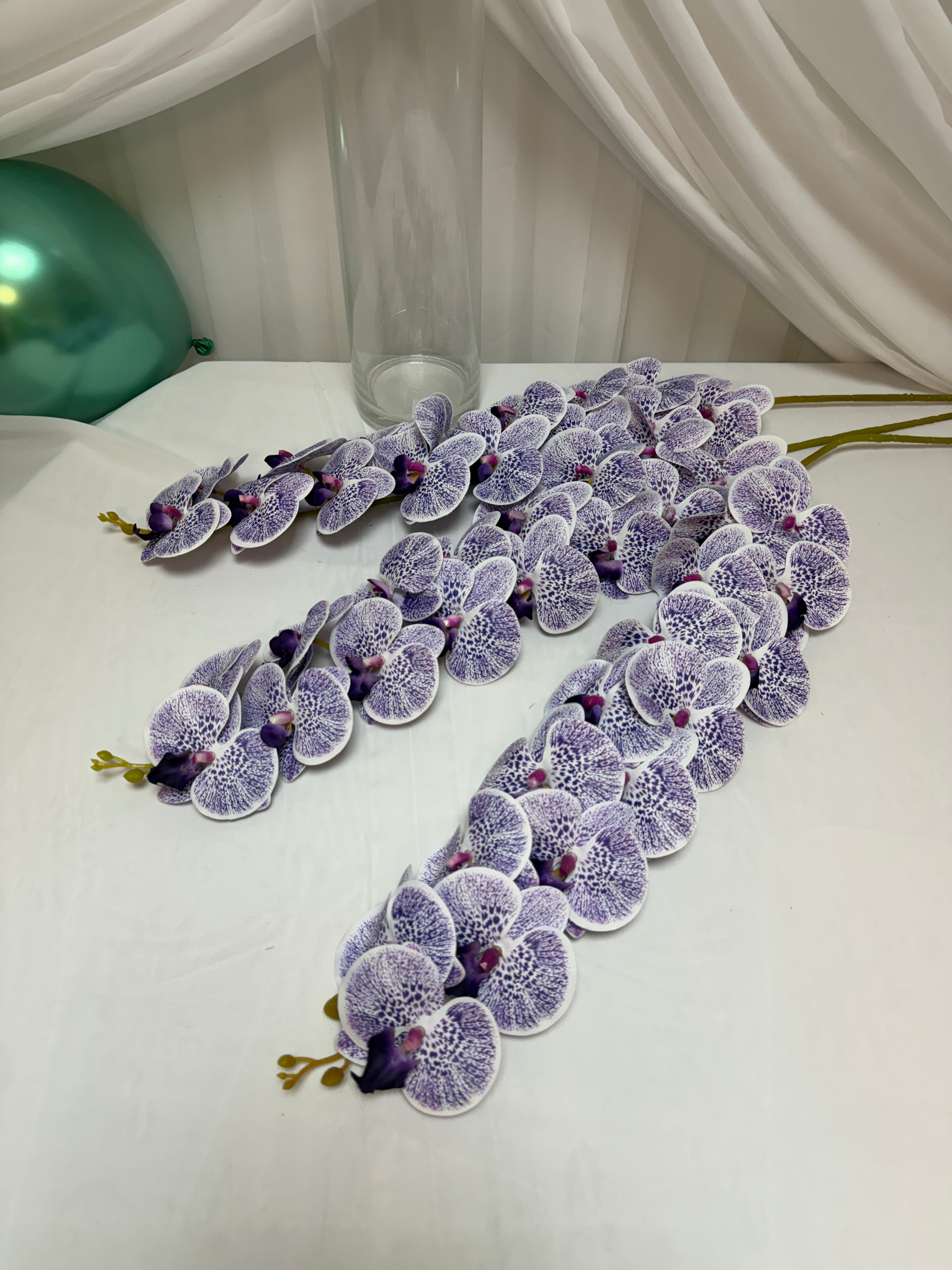 Orhidee artificiala 15 flori 01