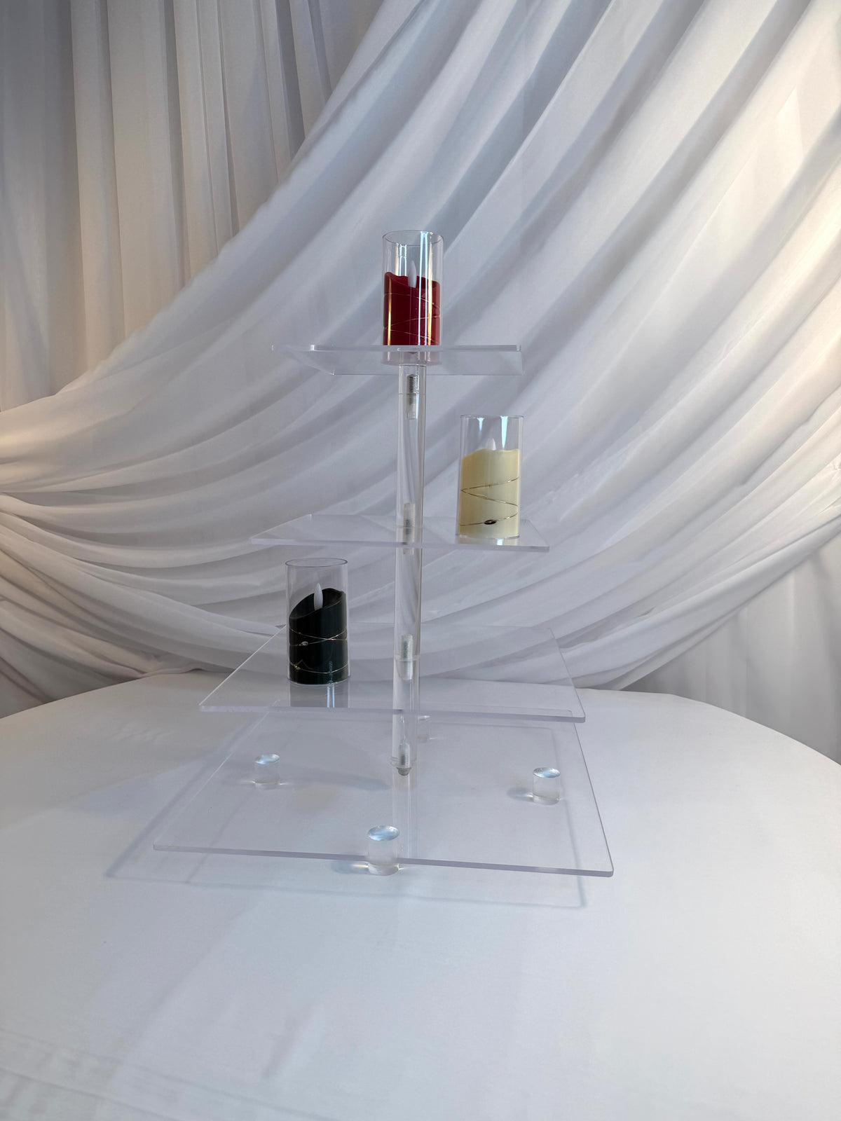 Platou Candy Bar 4 etaje Platic Patrate