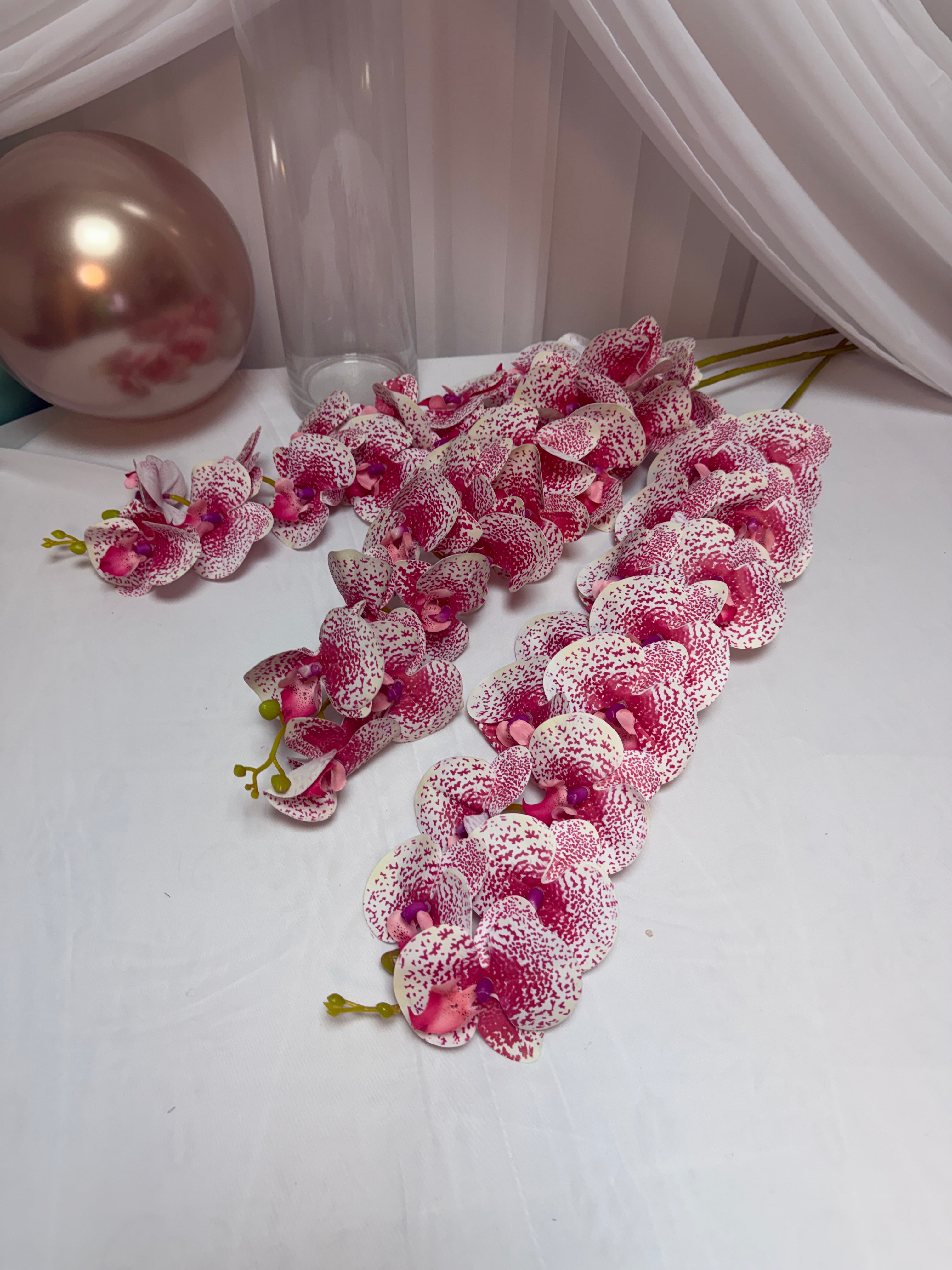 Orhidee artificiala 15 flori 02