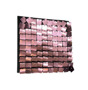 Panou Plastic Fundal Decor 30cm x 30cm Roz Prafuit P2013