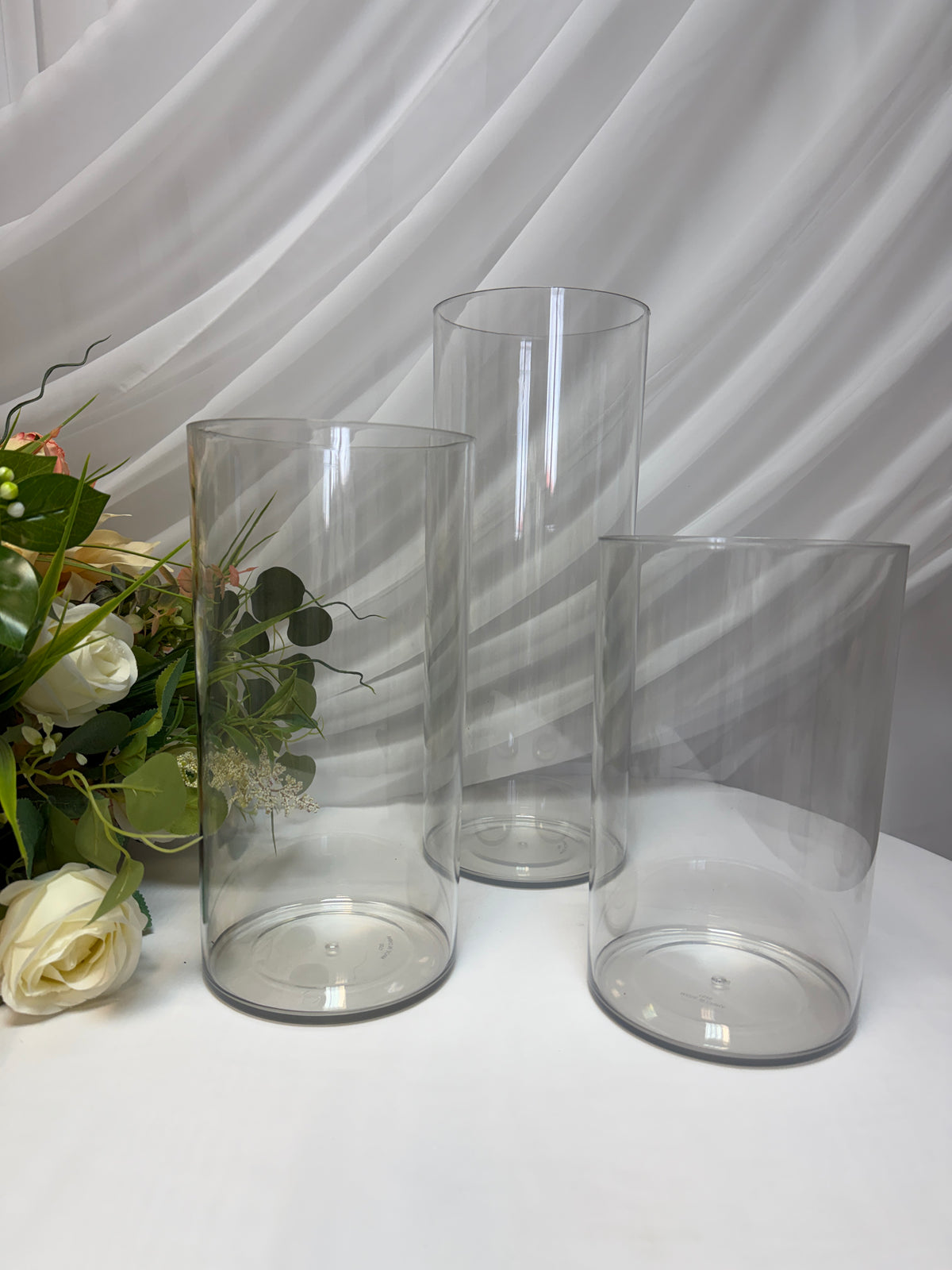 Cilindru - Vaza Plastic Diametrul 15cm