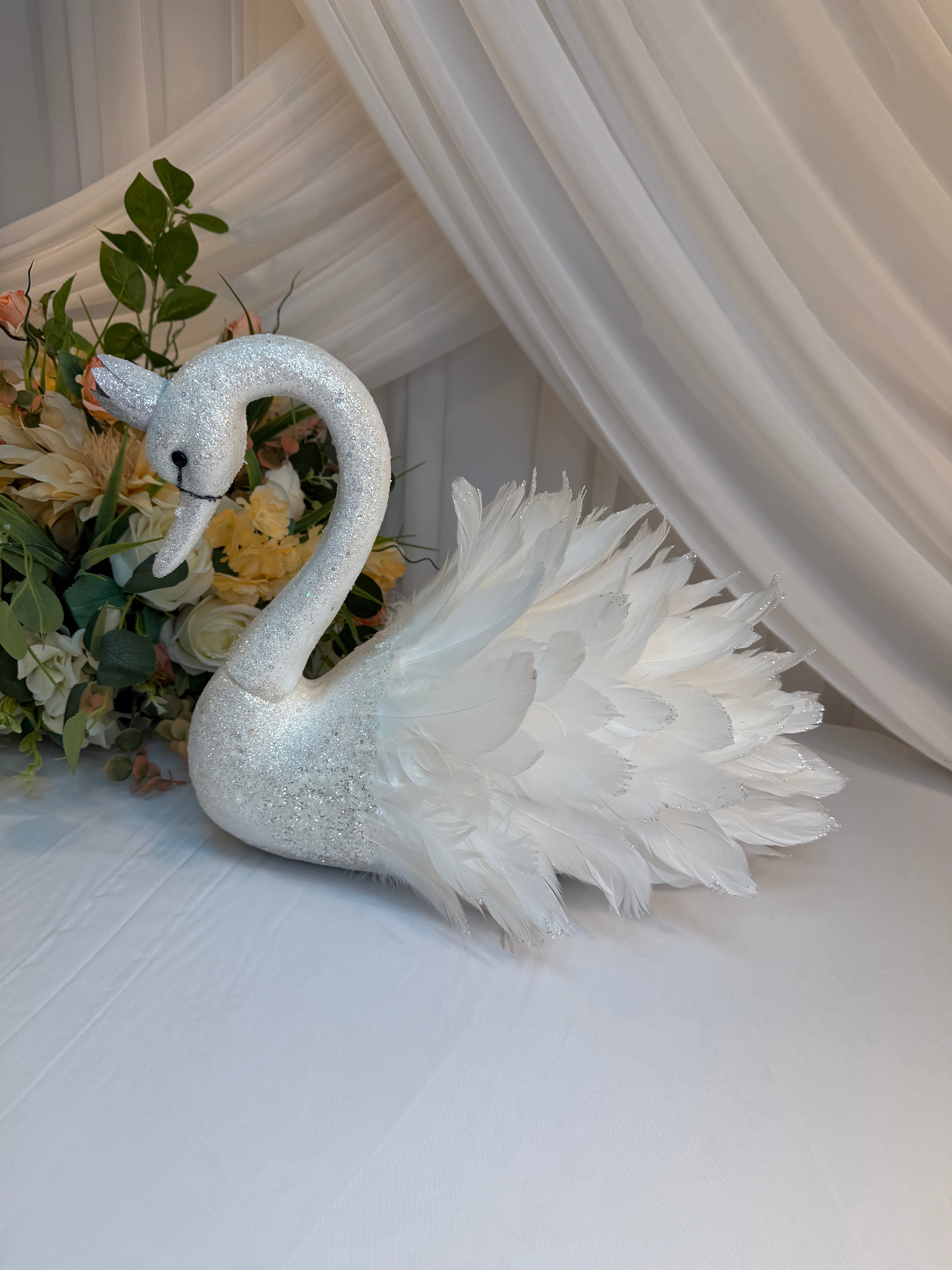 Lebada Pene Naturale 32x48cm