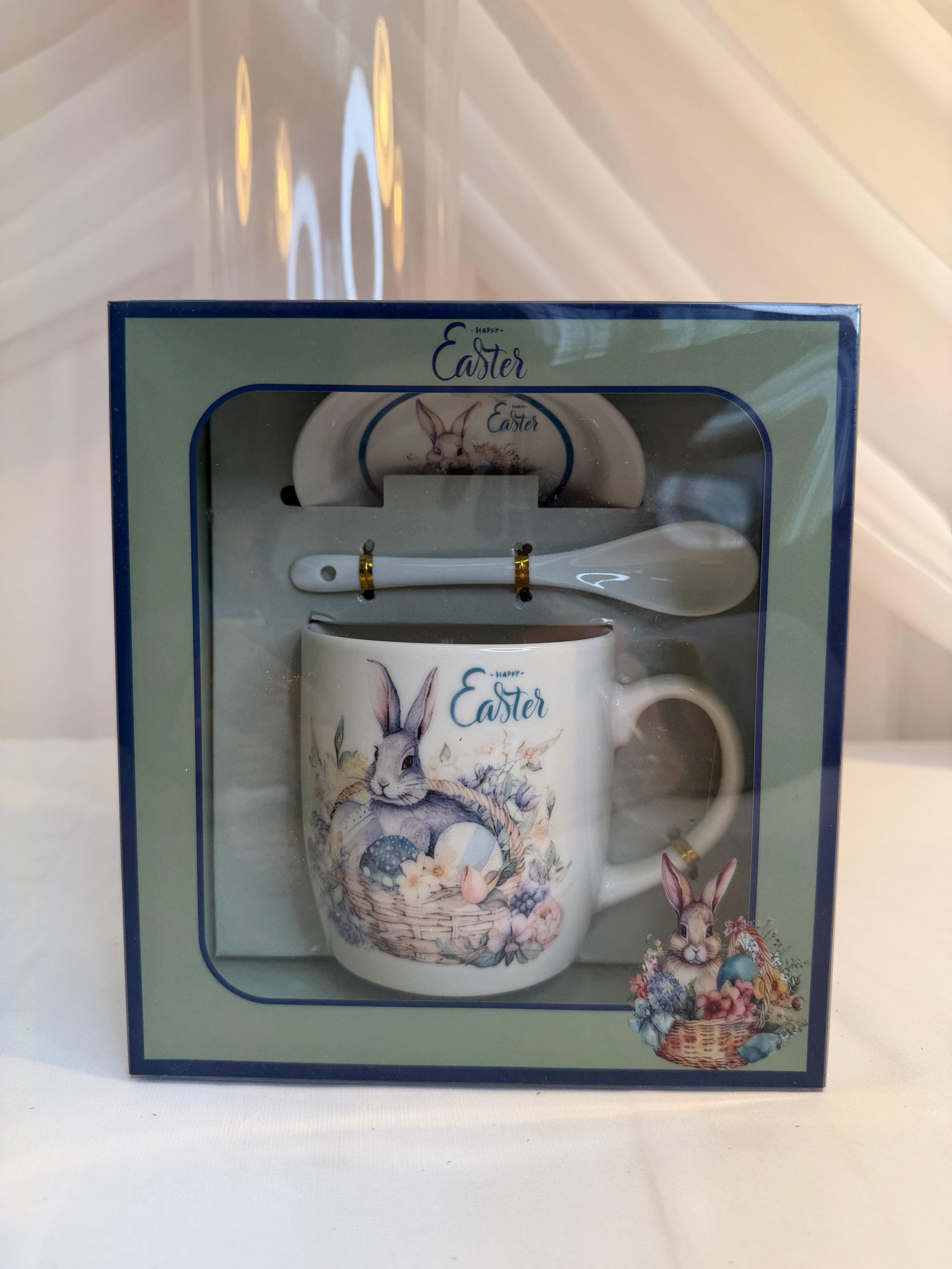 Cana Cu Lingurita Si Capac Iepuras Paste