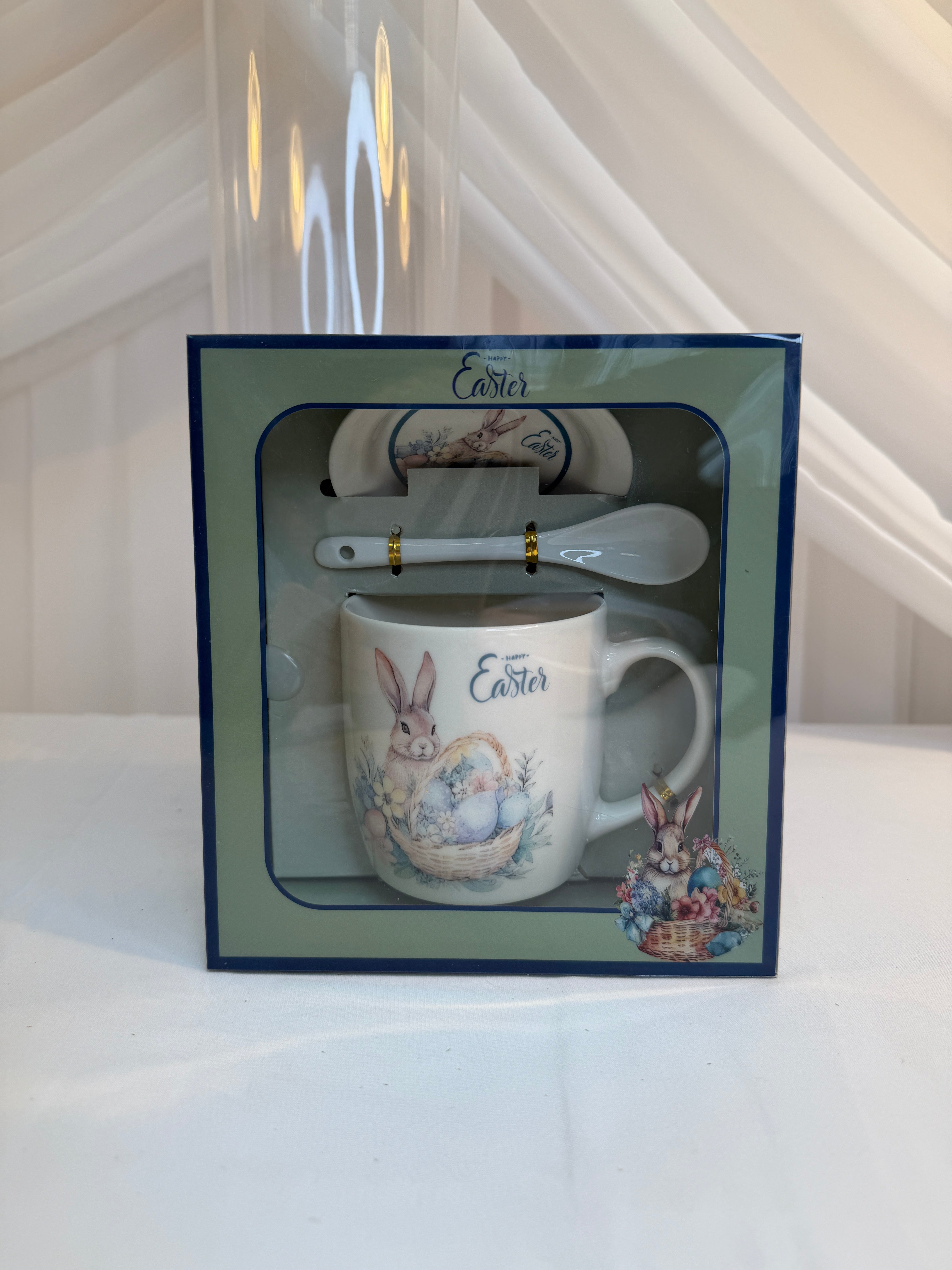 Cana Cu Lingurita Si Capac Iepuras Paste