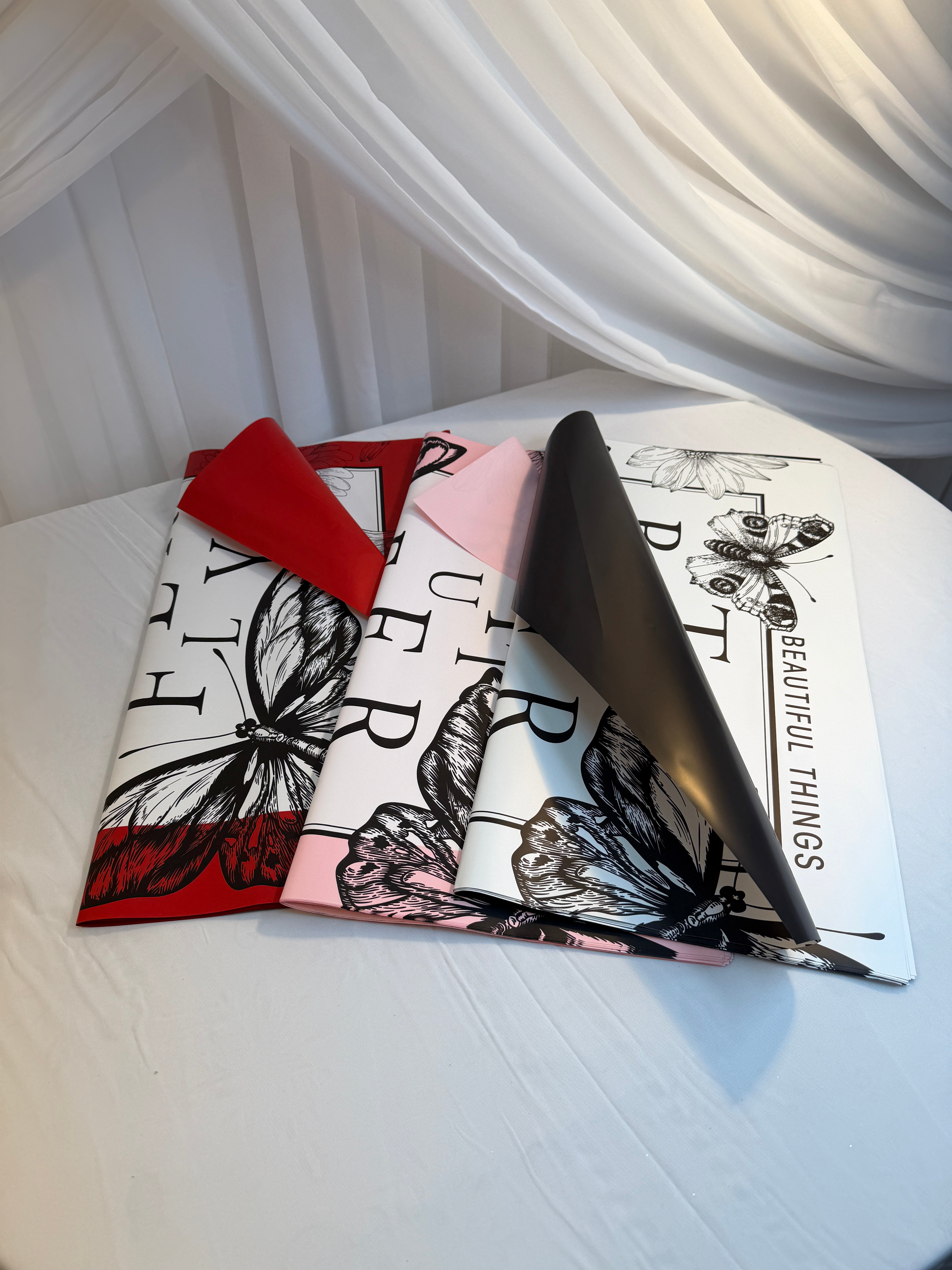 Ambalaj Flori 20/set "Fluturi"