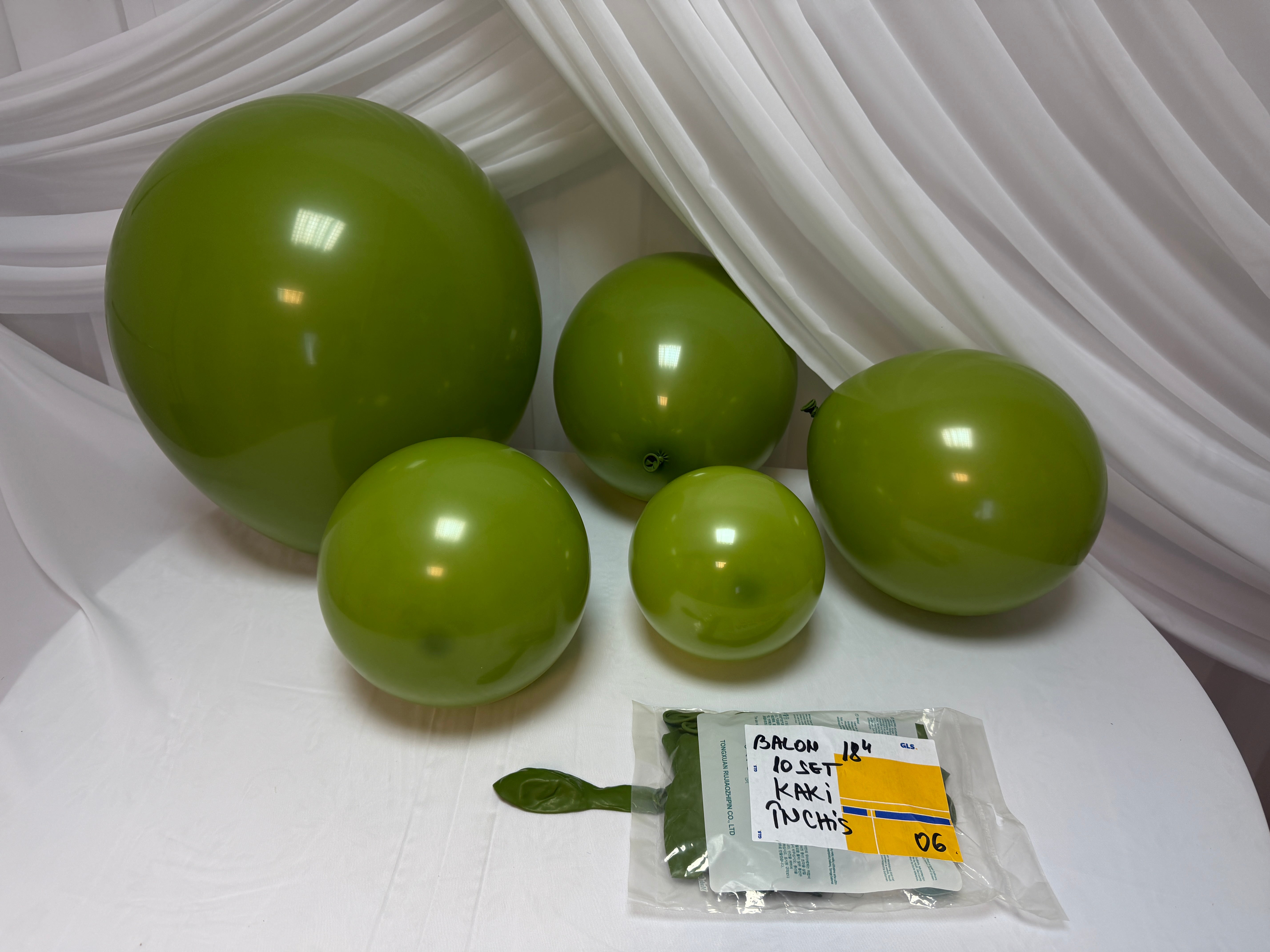 Baloane Mat TX 06 Kaki Inchis