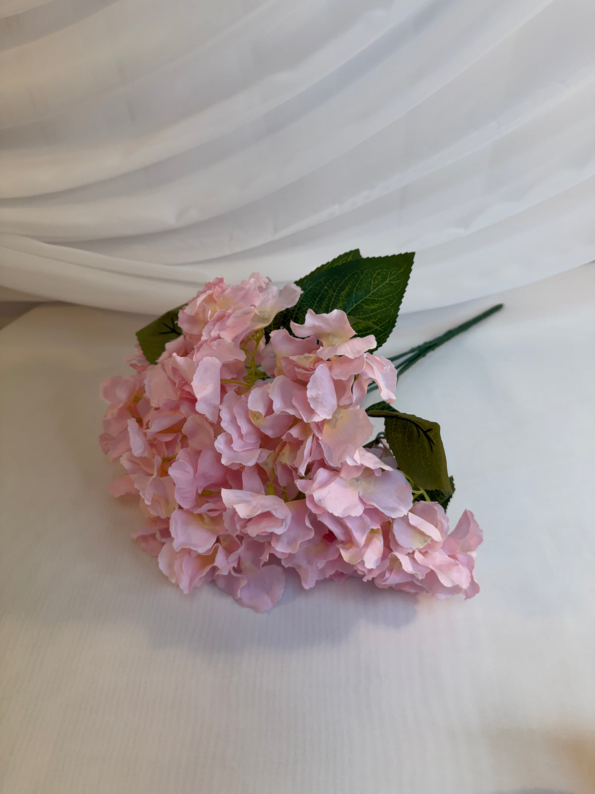 Buchet 5 Hortensii Artificiale Roz
