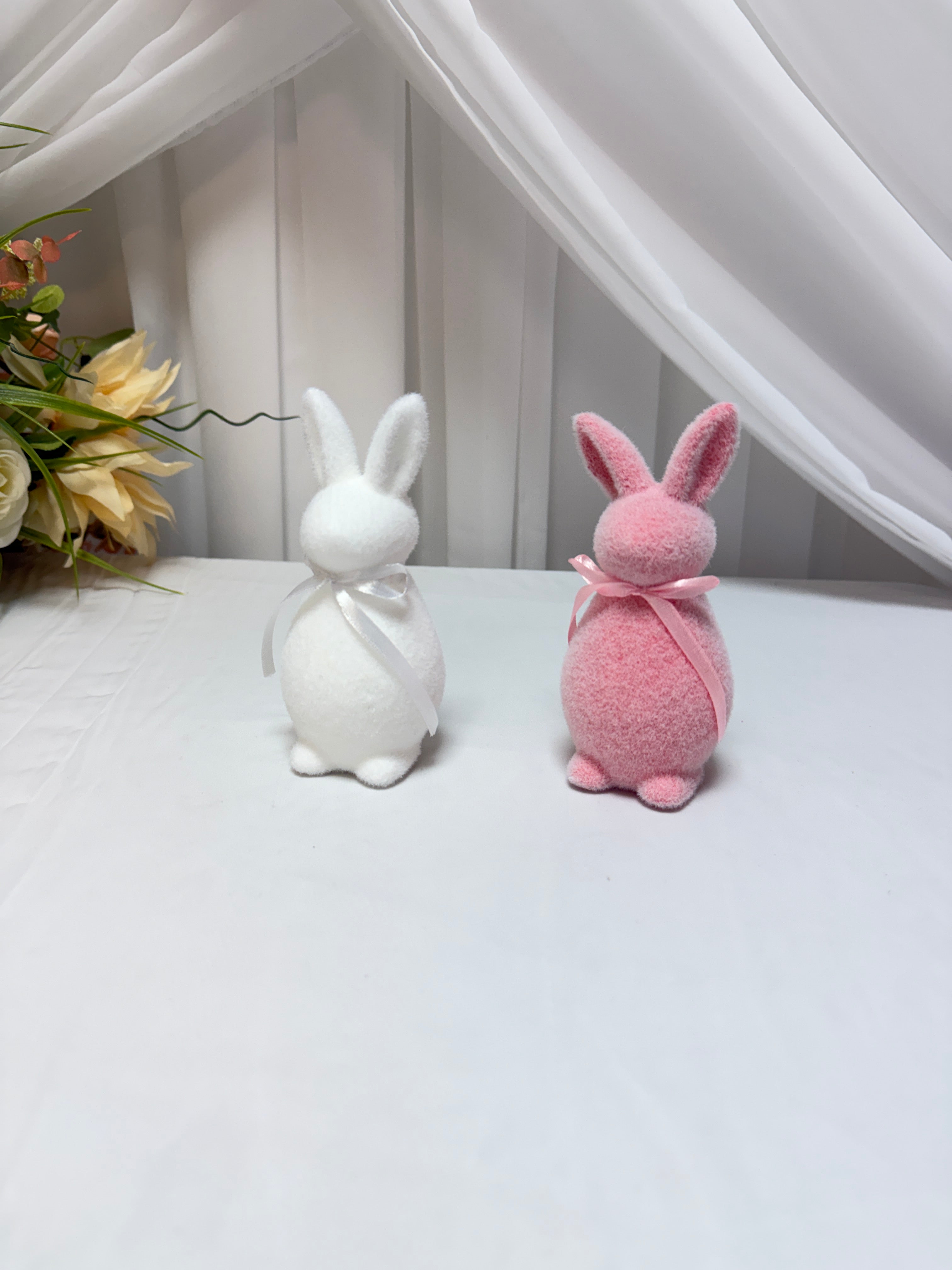 Decoratiune Paste Iepuri Polistiren H14cm