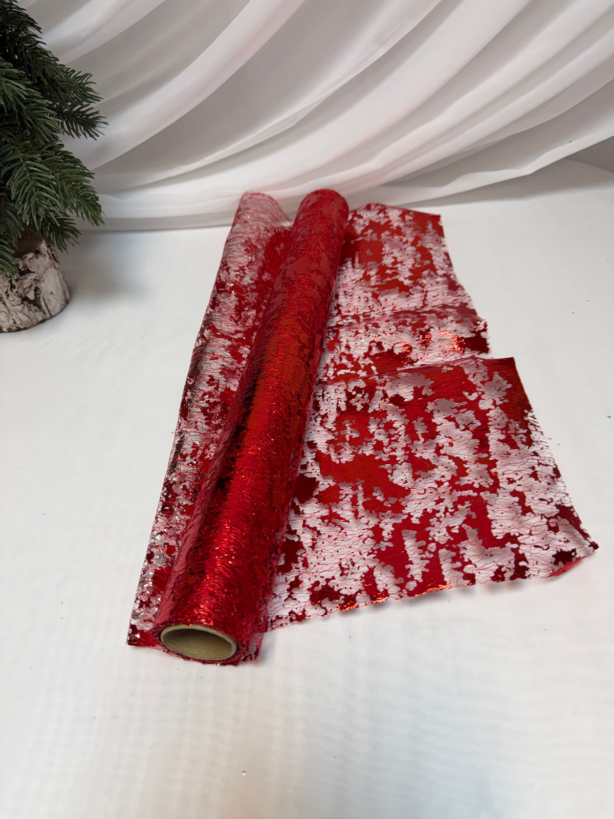 Ambalaj Plasa Pete Auriu 48cm-5yarzi