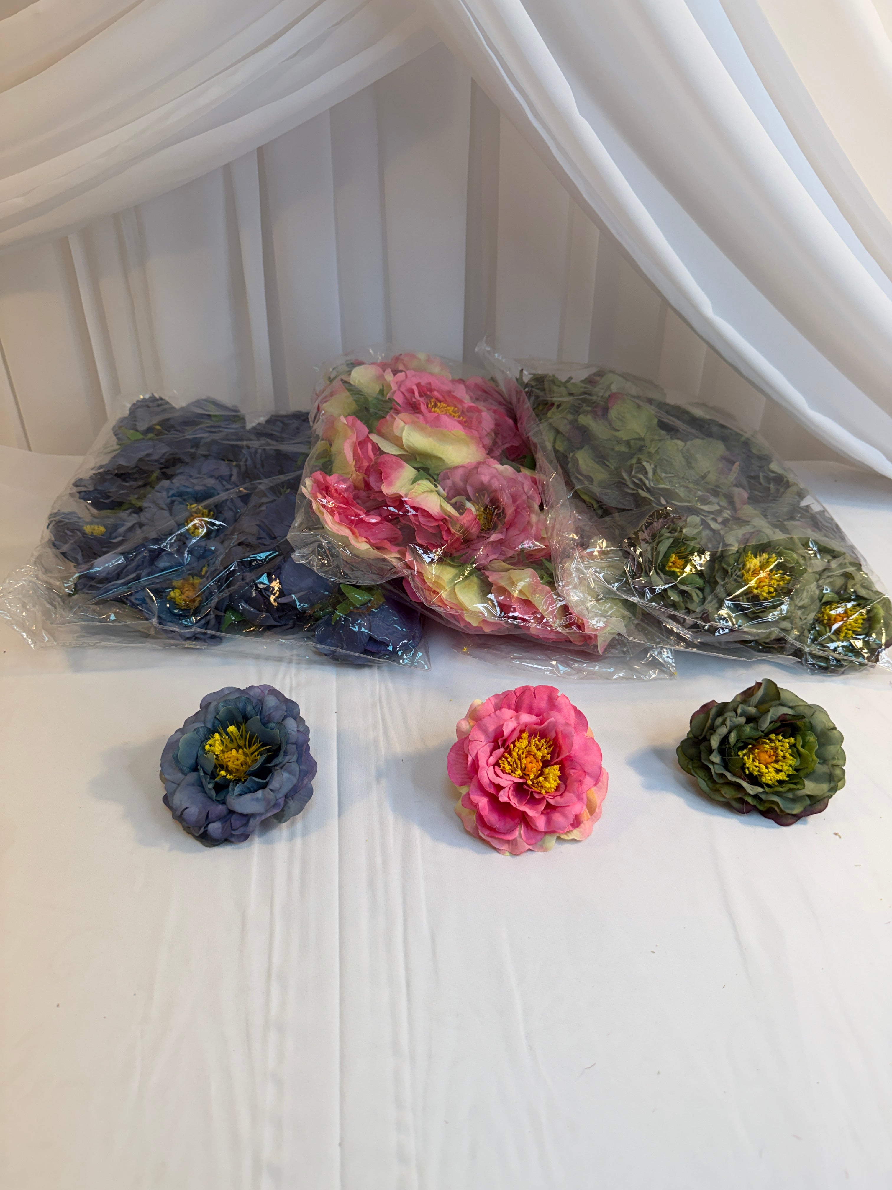 Flori Artificiale Capete Trandafiri Salbatici 30/set