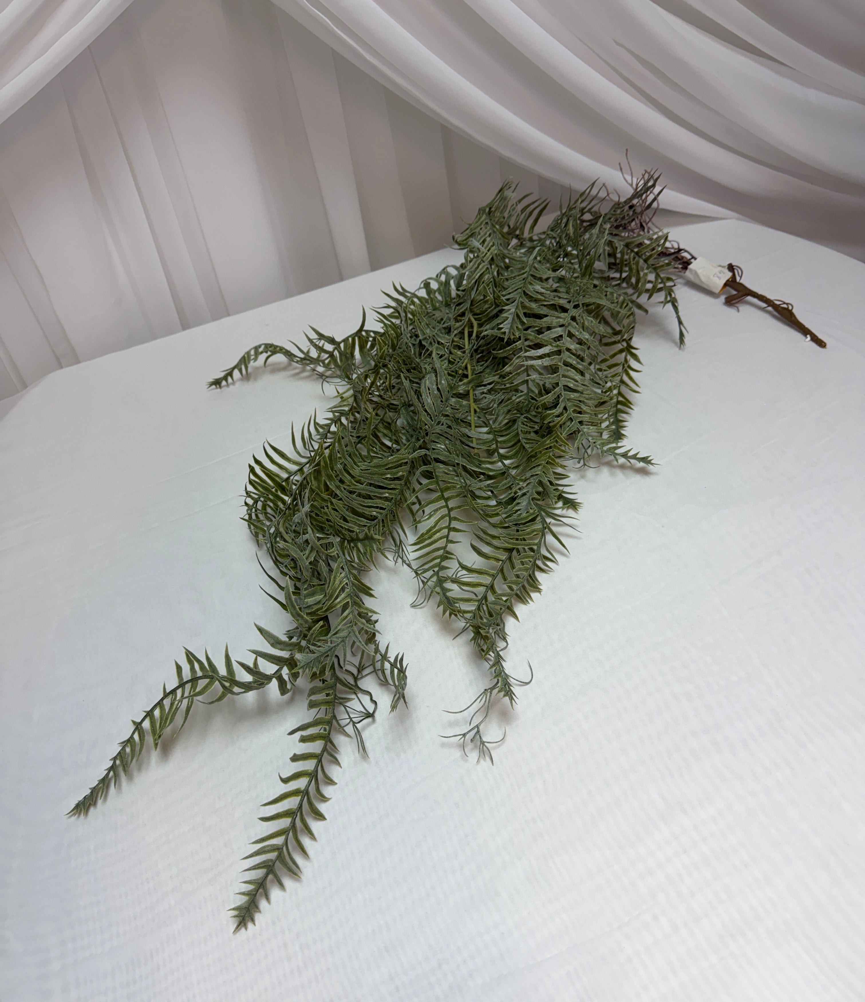 Creanga Frunze Decorativa Feriga Rotunjite 122cm
