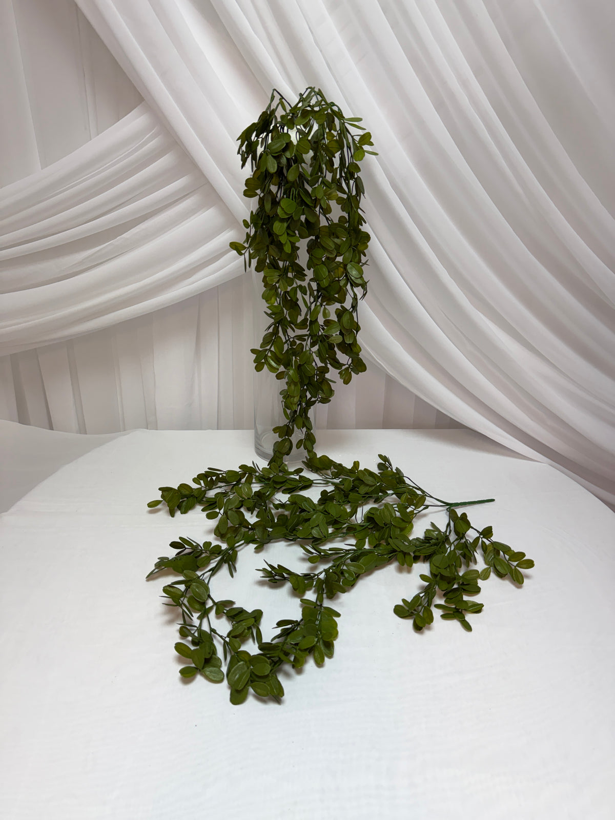 Creanga Frunze Decorativa Salcam 74cm 2/set