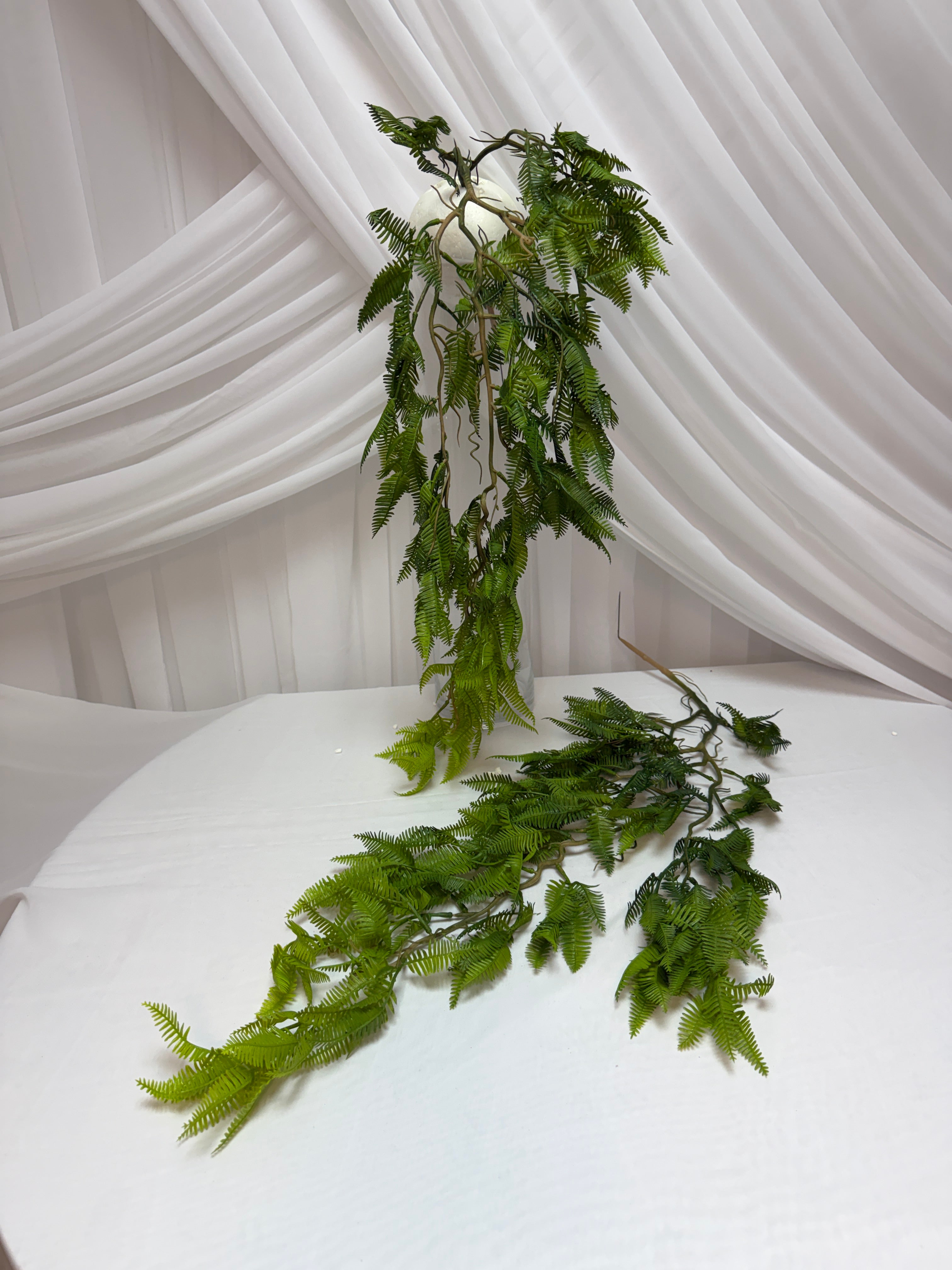 Creanga Frunze Decorativa Feriga 90cm 2/set