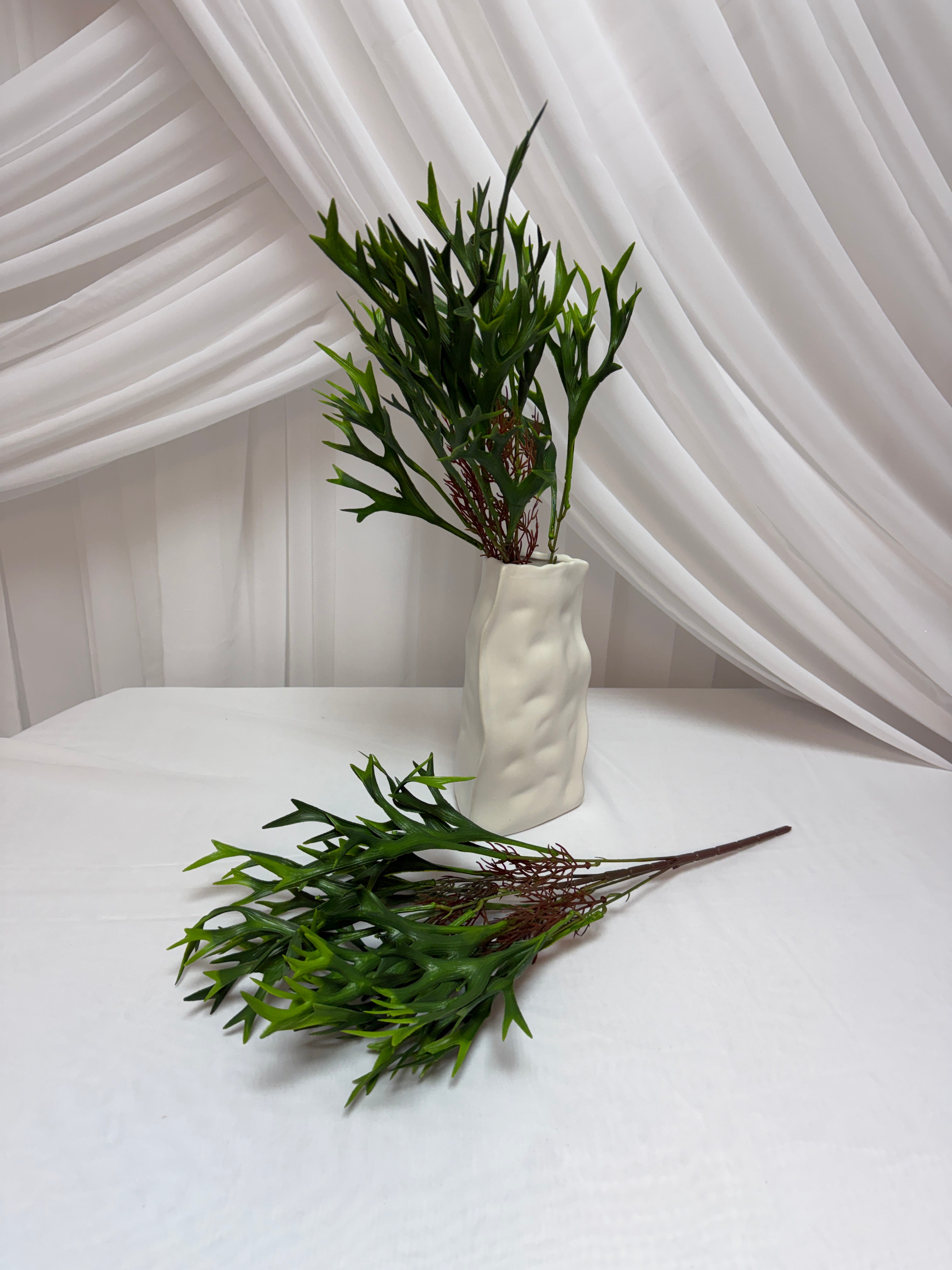 Buchet Frunze Artificiale "Coarne Cerb"2/Set