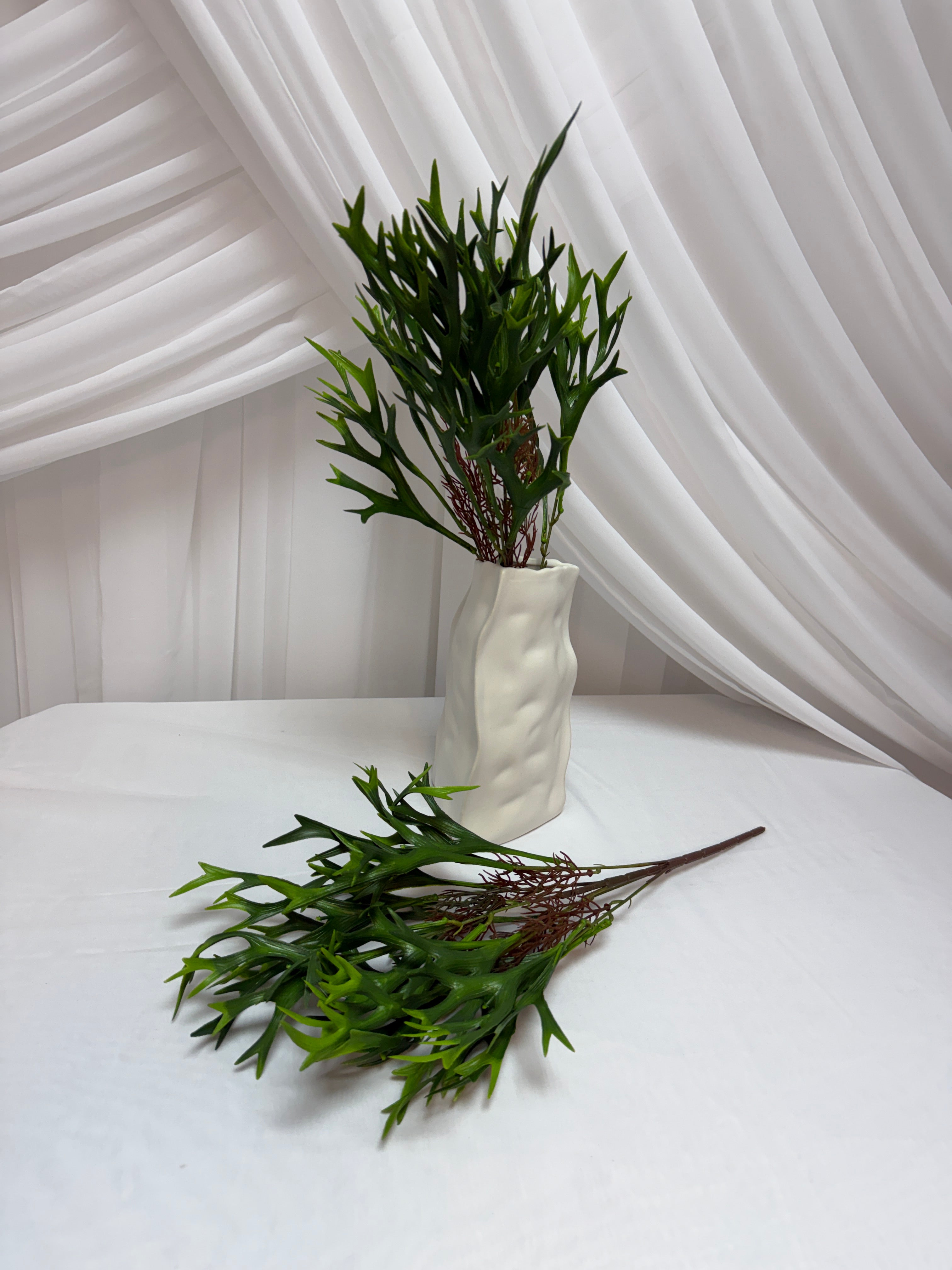 Buchet Frunze Artificiale "Coarne Cerb"2/Set