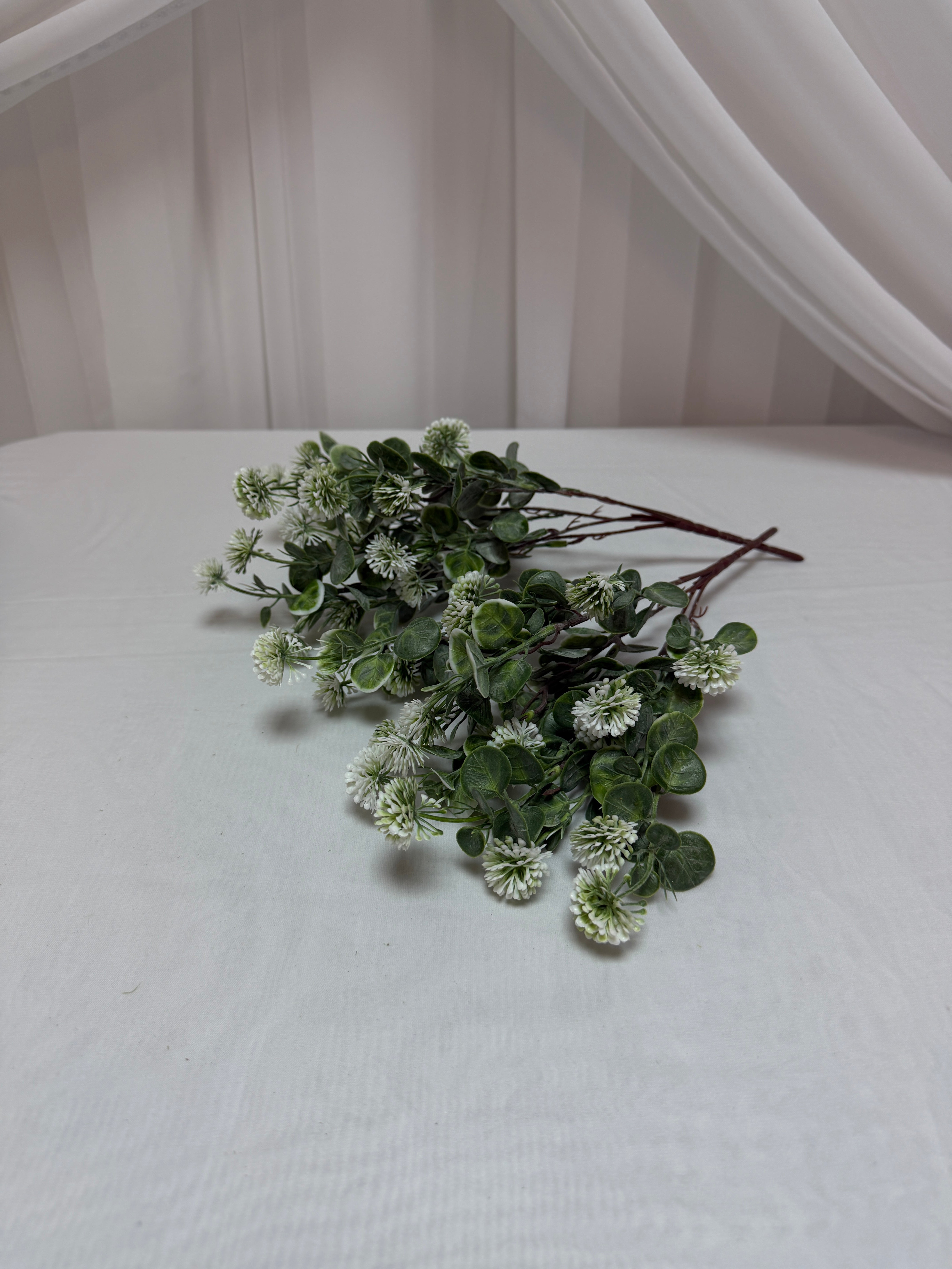 Buchet Bulgarasi Cu Frunze Eucalipt Alb 2/set