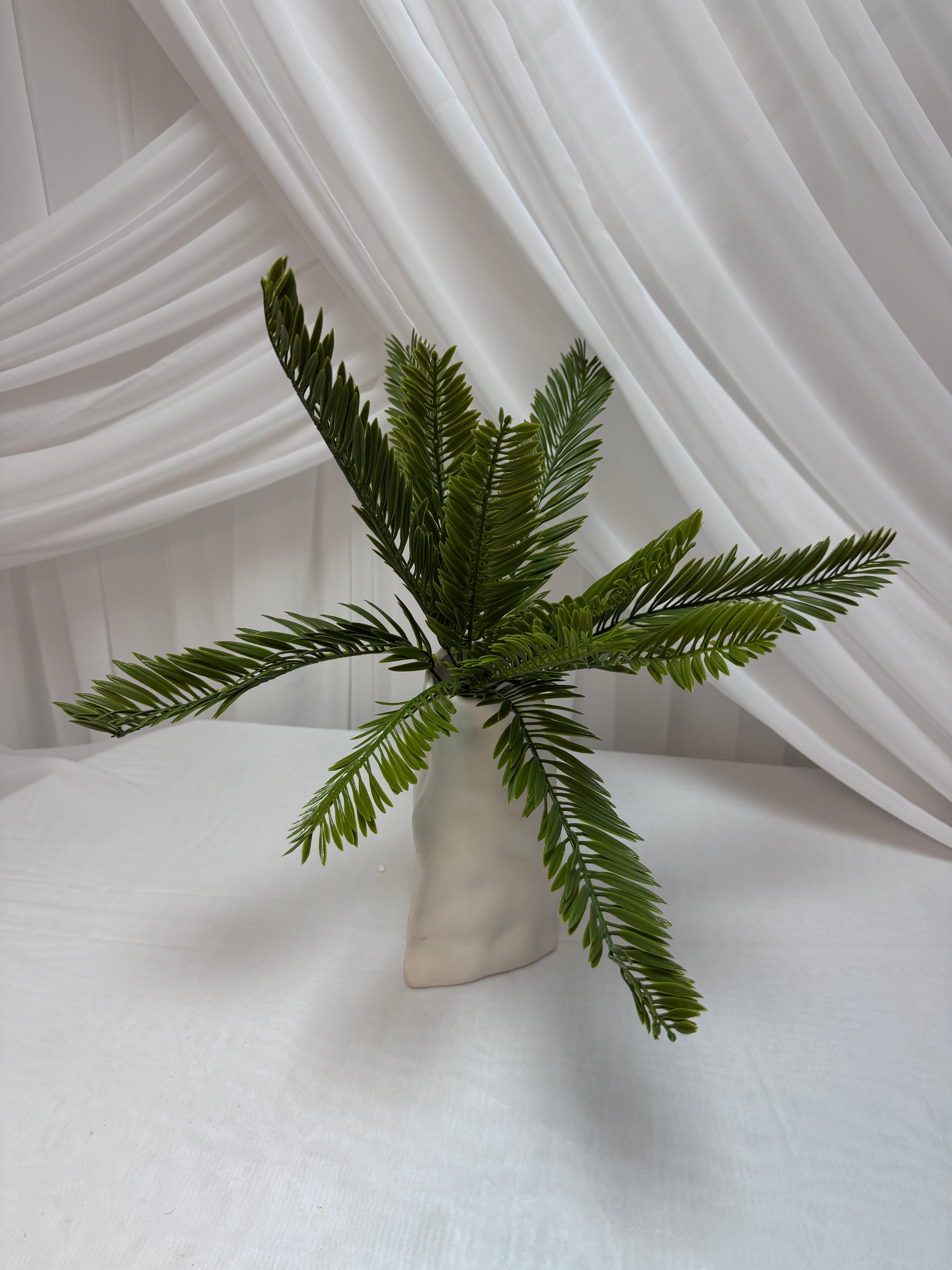 Buchet Frunze Decorativa Palmier Sagotier 42cm