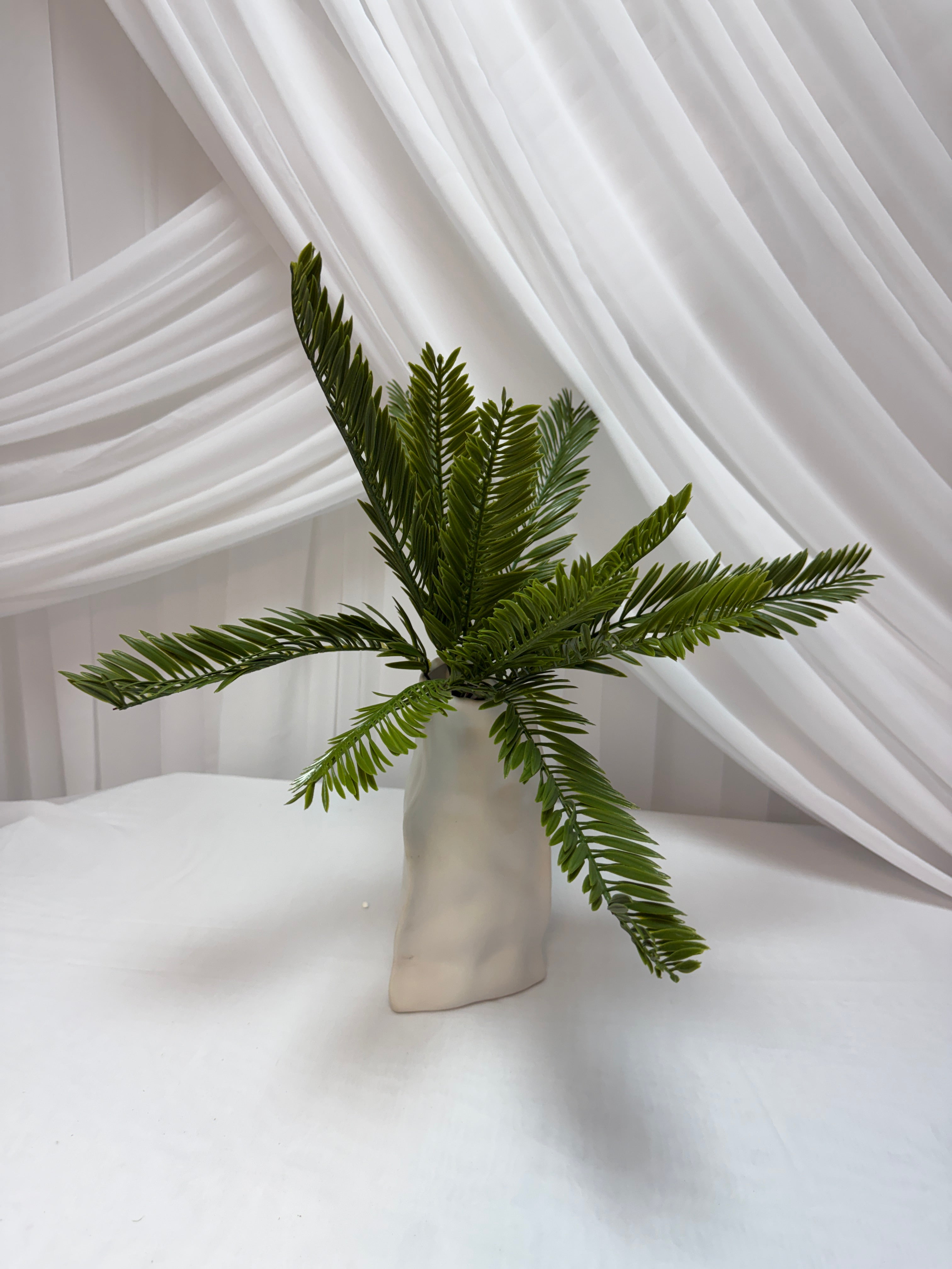 Buchet Frunze Decorativa Palmier Sagotier 42cm